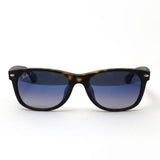 レイバン 偏光サングラス Ray-Ban ニューウェイファーラー RB2132F 86578 55 ウェリントン