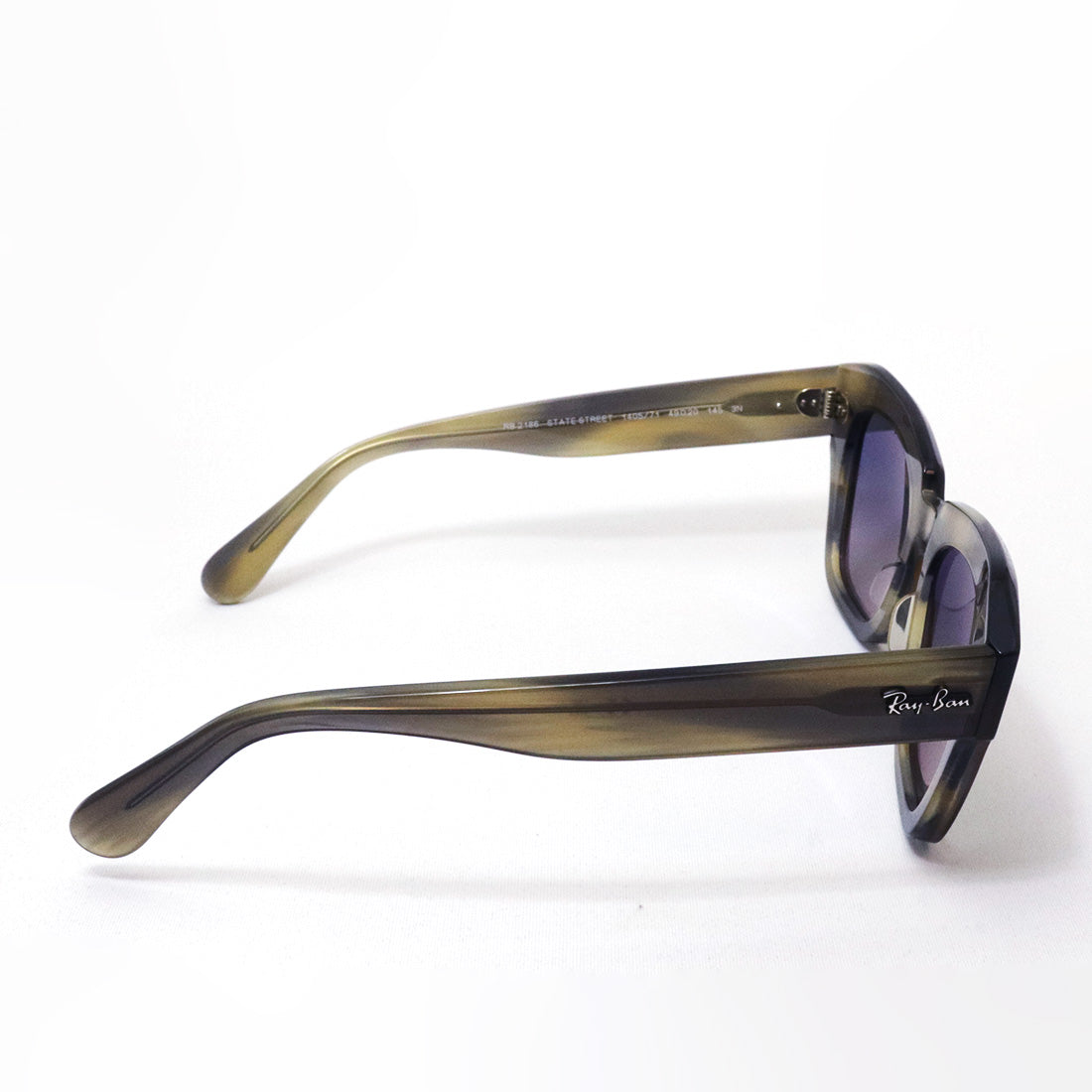 レイバン サングラス Ray-Ban ステートストリート RB2186 140571 49 52 ウェリントン