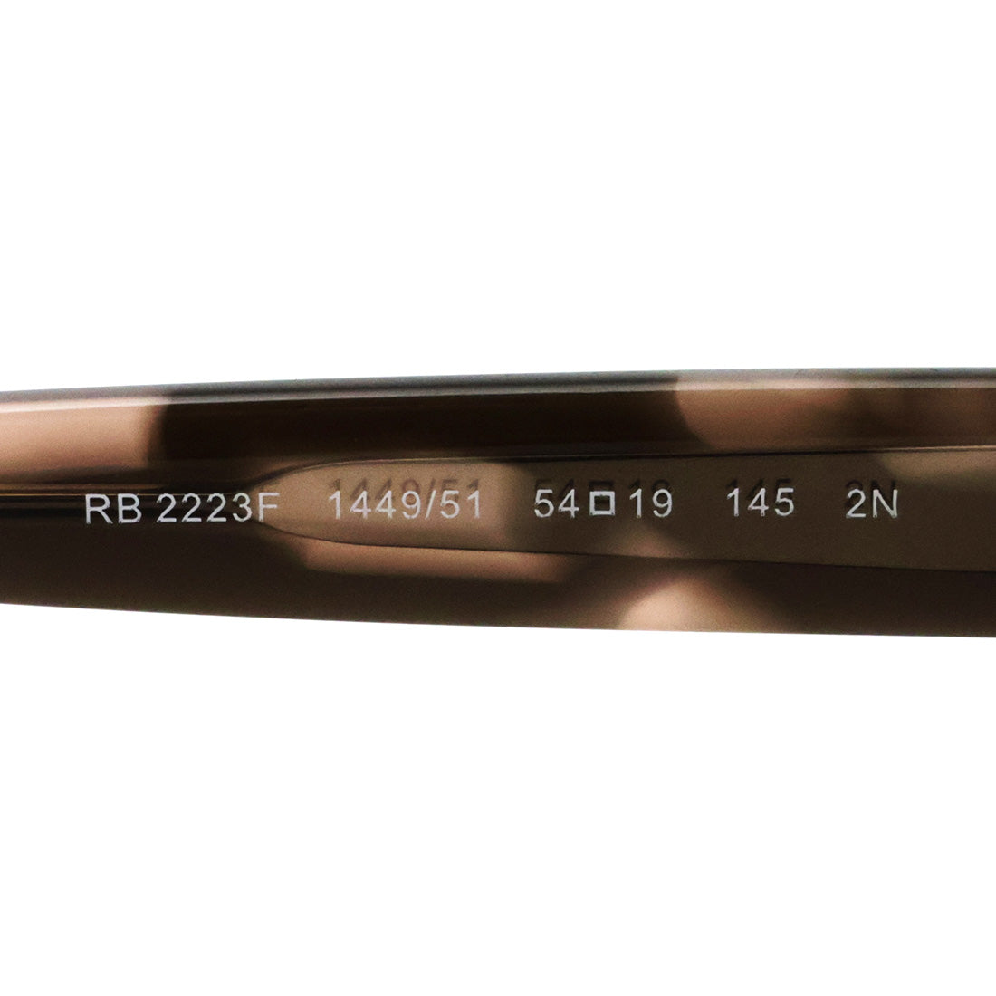 レイバン サングラス Ray-Ban RB2223F 144951 54 オーバル ピンク系