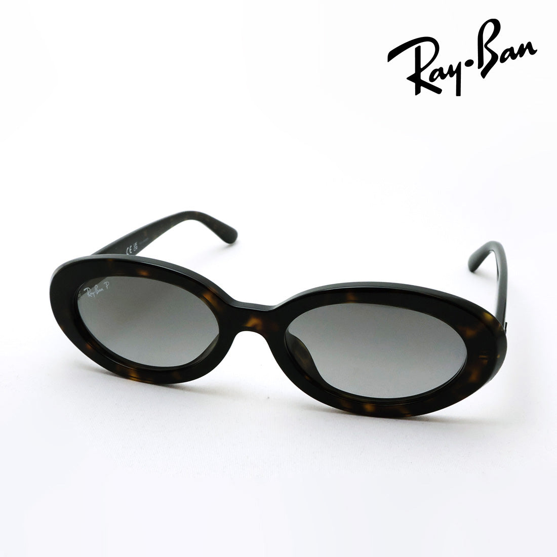 レイバン 偏光サングラス Ray-Ban RB2223F 902M3 54 オーバルトータス系