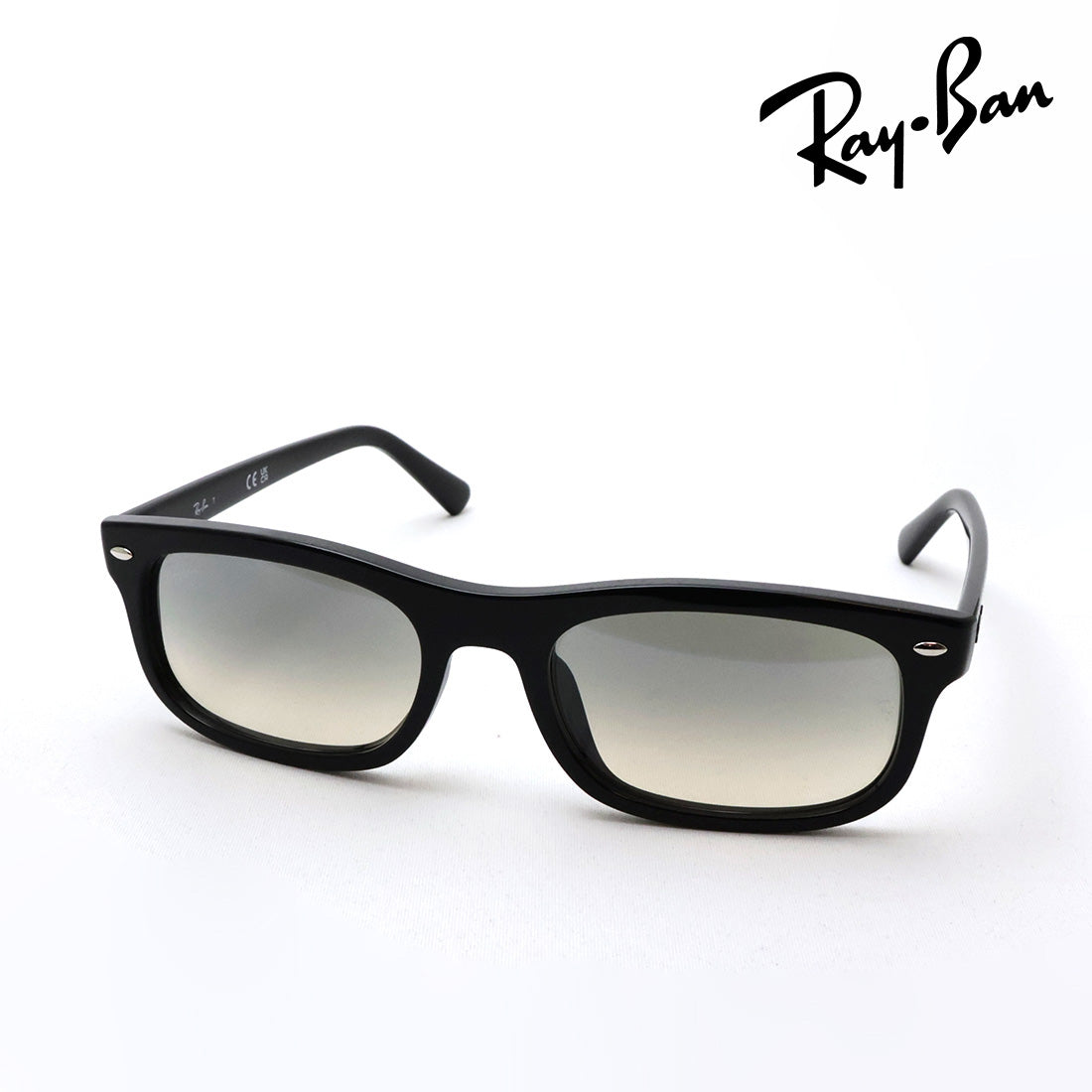 RayBan レイバン RB2224F-60132-57 サングラス ブラック レイバン サングラス Ray-Ban RB2224F 60132 57 スクエア ブラック系