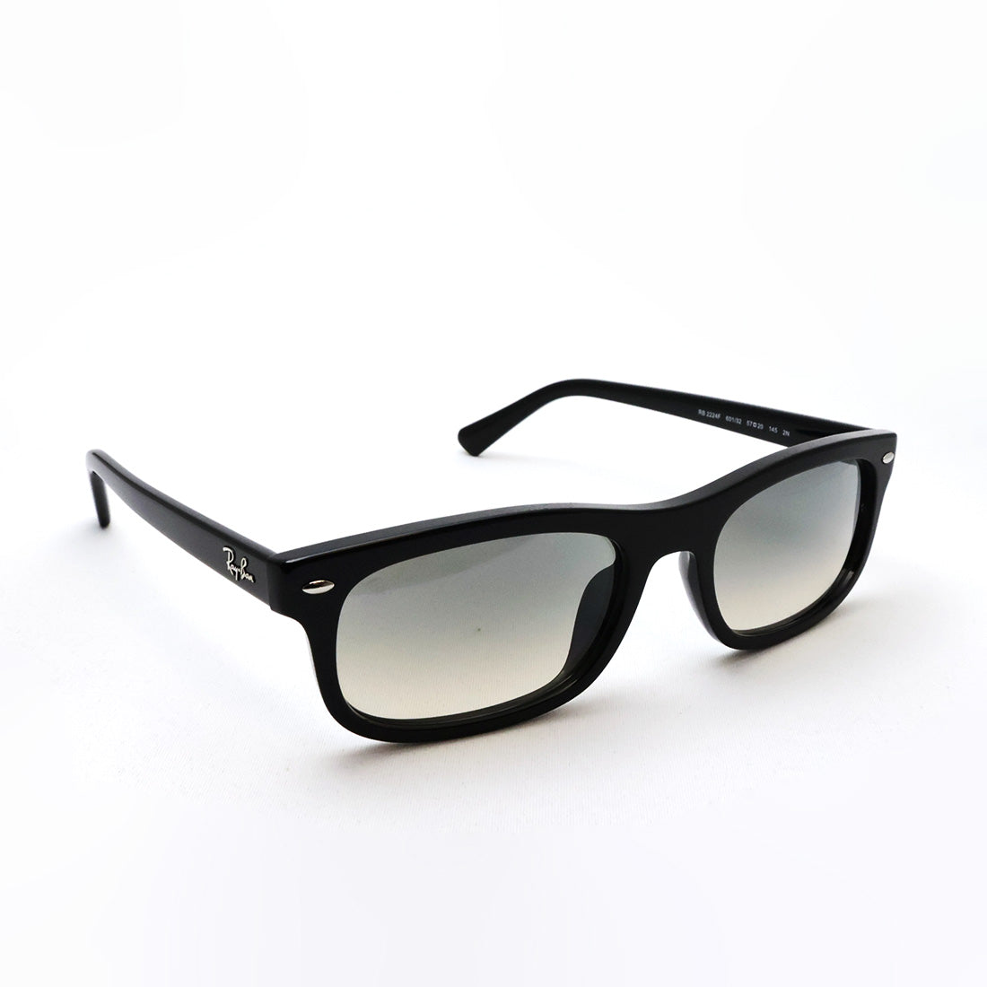 レイバン サングラス Ray-Ban RB2224F 60132 57 スクエア ブラック系