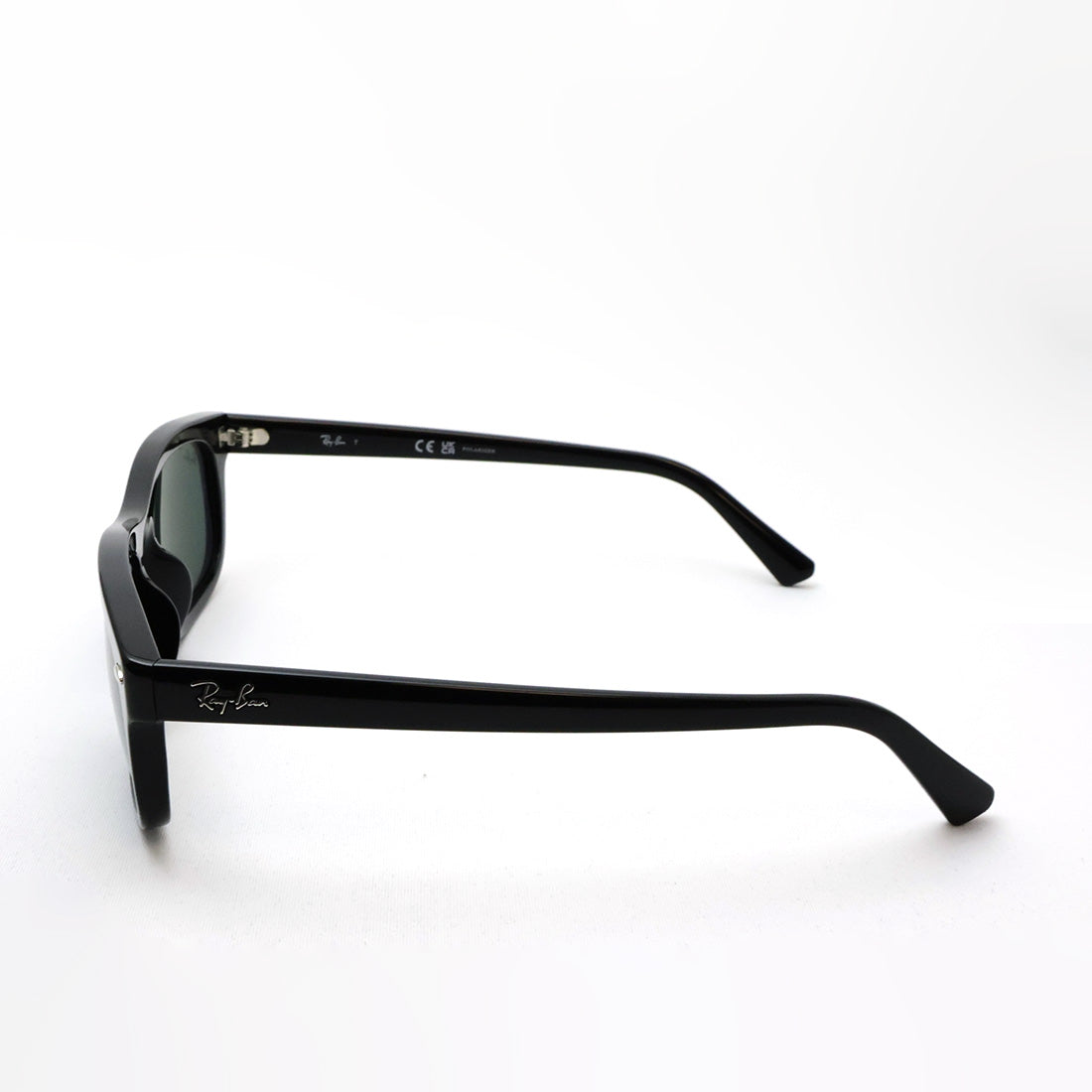 レイバン 偏光サングラス Ray-Ban RB2224F 60158 57 スクエア ブラック系