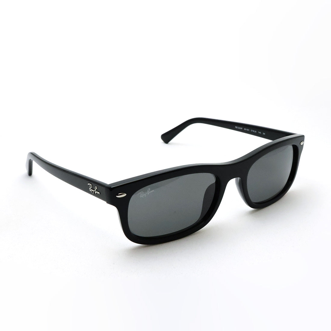 レイバン サングラス Ray-Ban RB2224F 601B1 57 スクエア ブラック系
