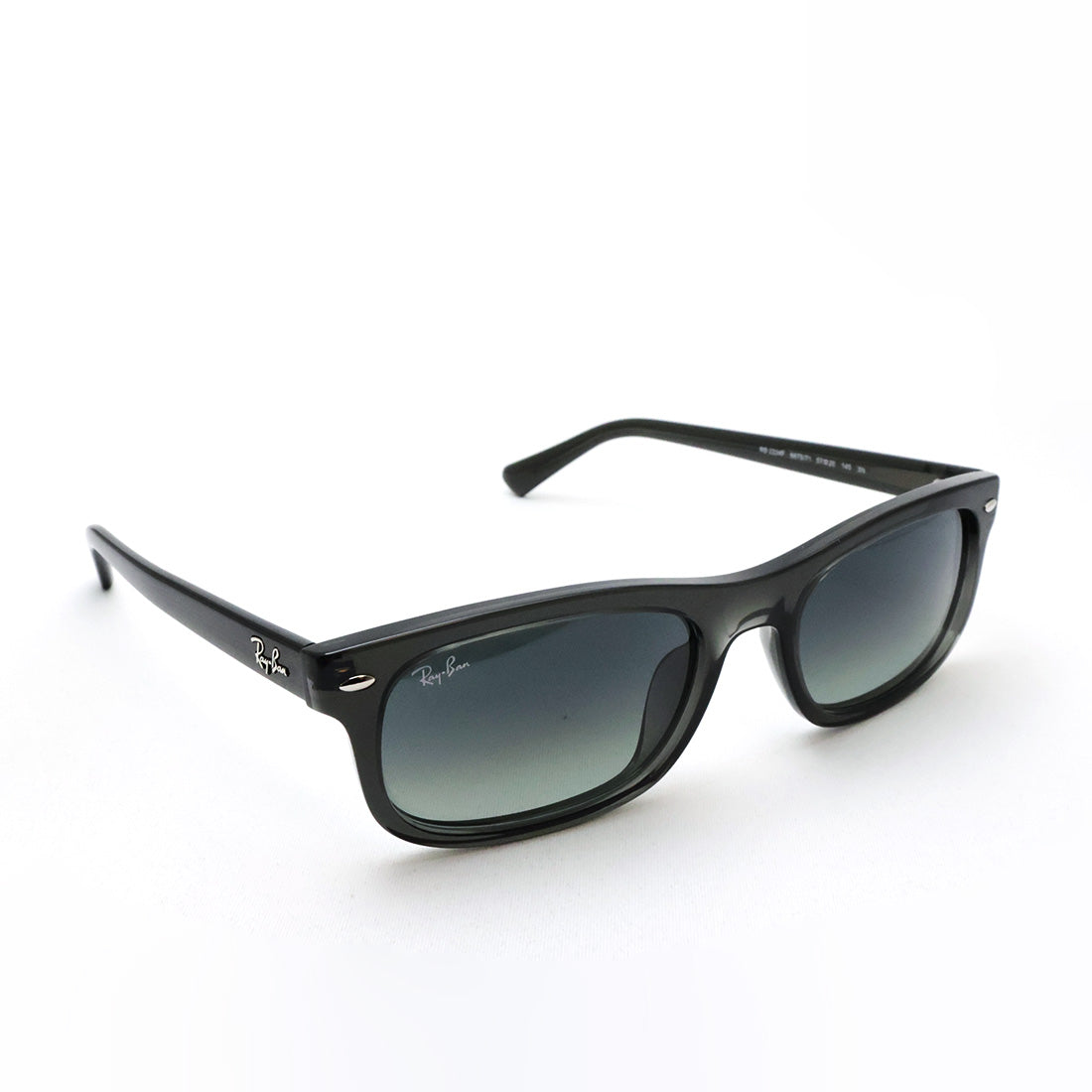 レイバン サングラス Ray-Ban RB2224F 667571 57 スクエア グレー系