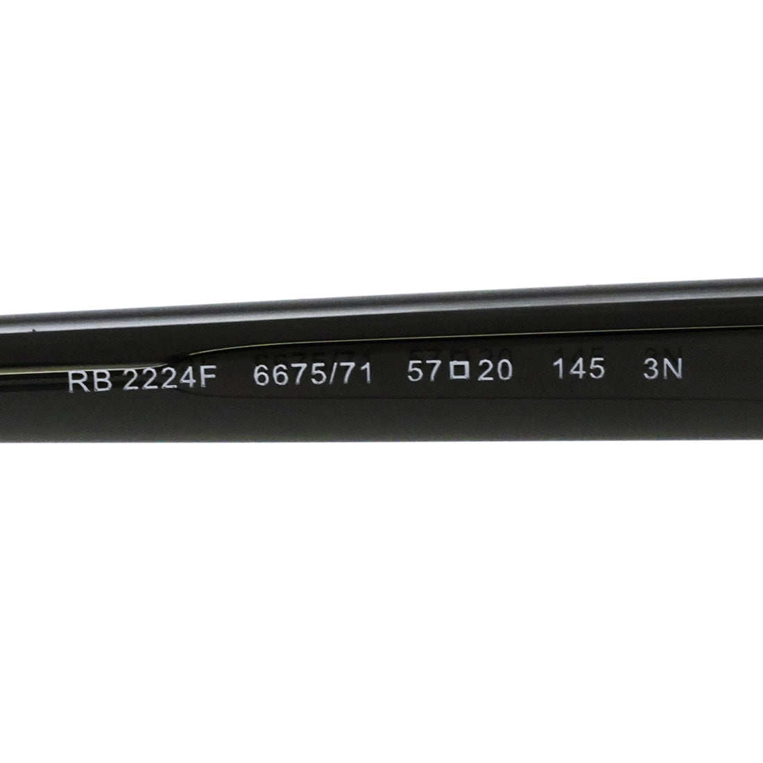 レイバン サングラス Ray-Ban RB2224F 667571 57 スクエア グレー系