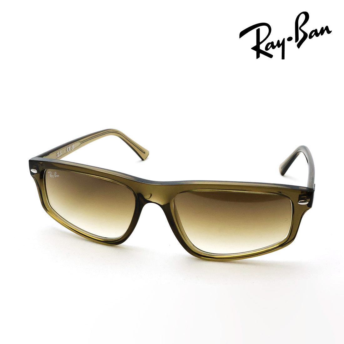 レイバン サングラス Ray-Ban RB2225 664051 57 59 幾何学形 スクエア ブラウン系