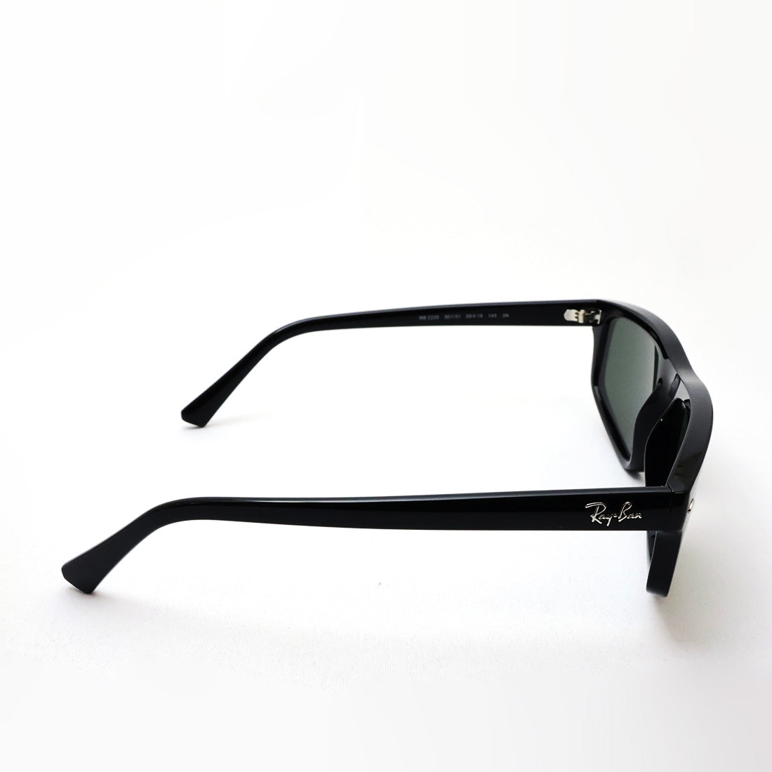 レイバン サングラス Ray-Ban RB2225 90131 57 59 幾何学形 スクエア ブラック系