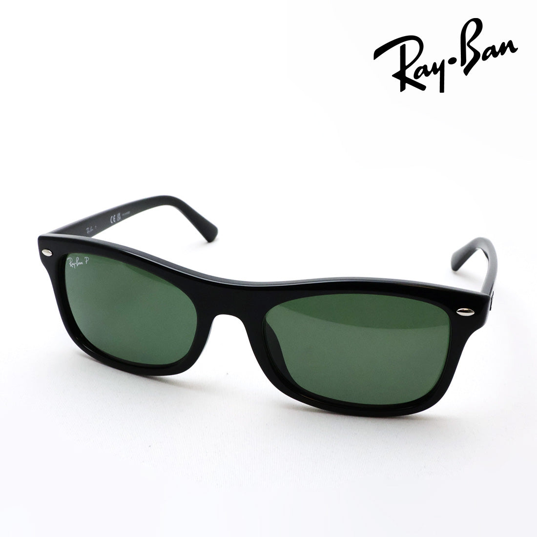 レイバン 偏光サングラス Ray-Ban RB2226F 60158 57 スクエア ブラック系