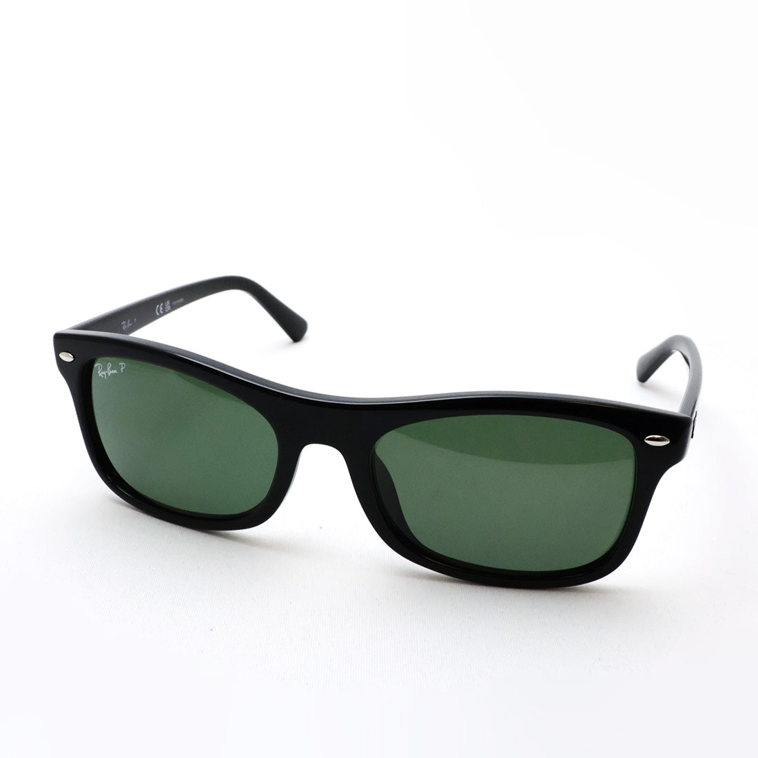レイバン 偏光サングラス Ray-Ban RB2226F 60158 57 スクエア ブラック系