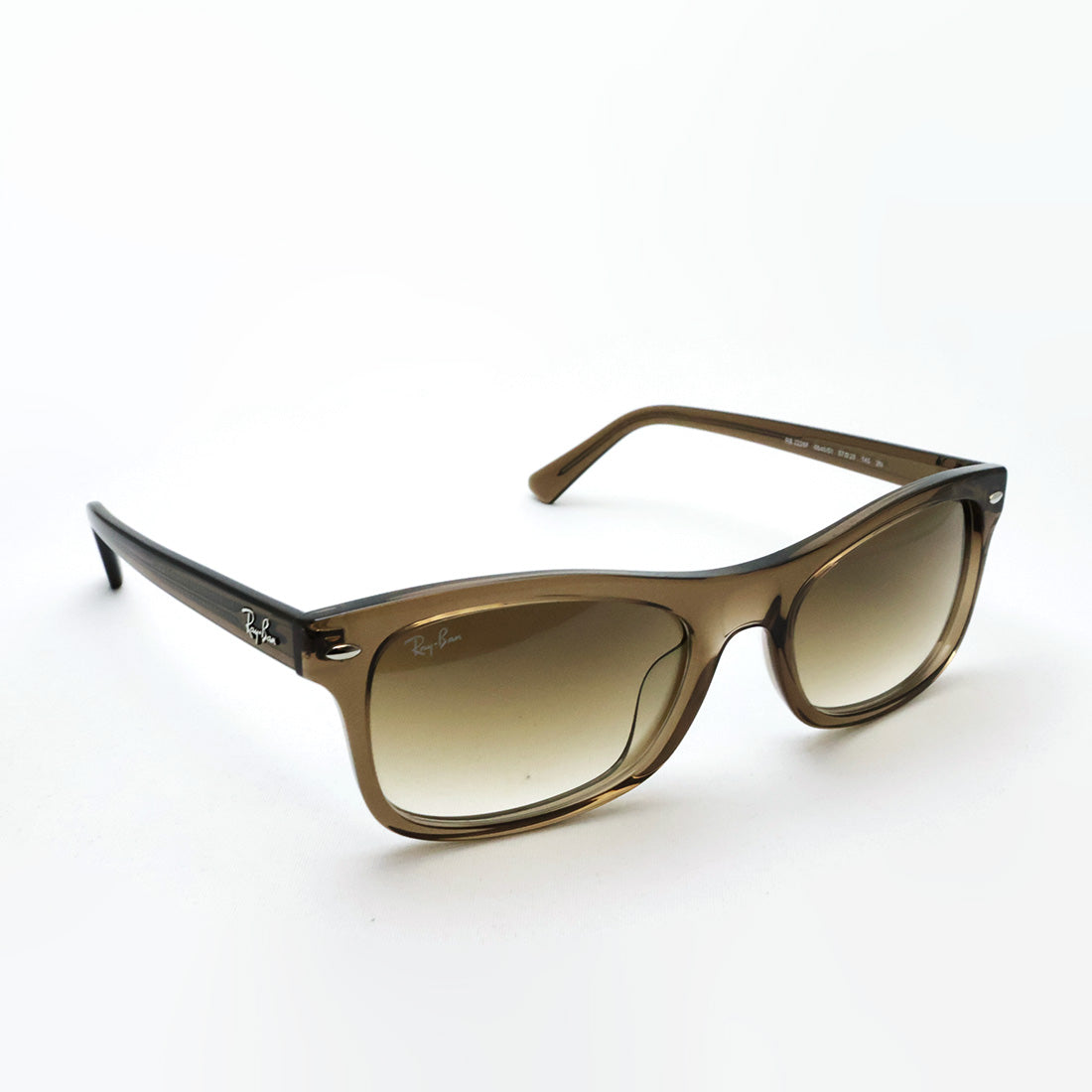 レイバン サングラス Ray-Ban RB2226F 664051 57 スクエア ブラウン系