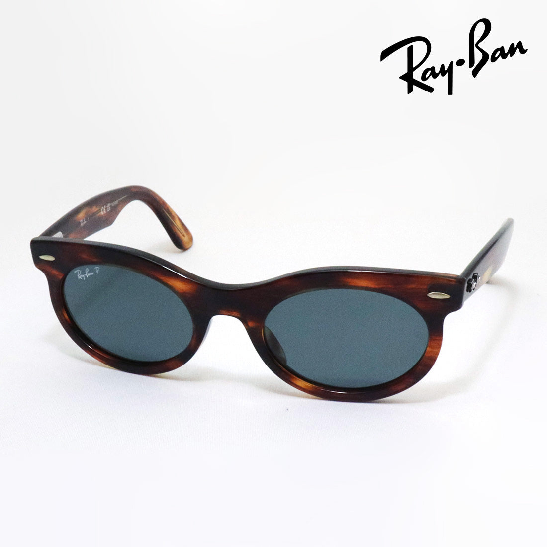 Ray-Ban polarized sunglasses Ray-Ban WAYFARER OVAL RB2242F 9543R 53 Oval