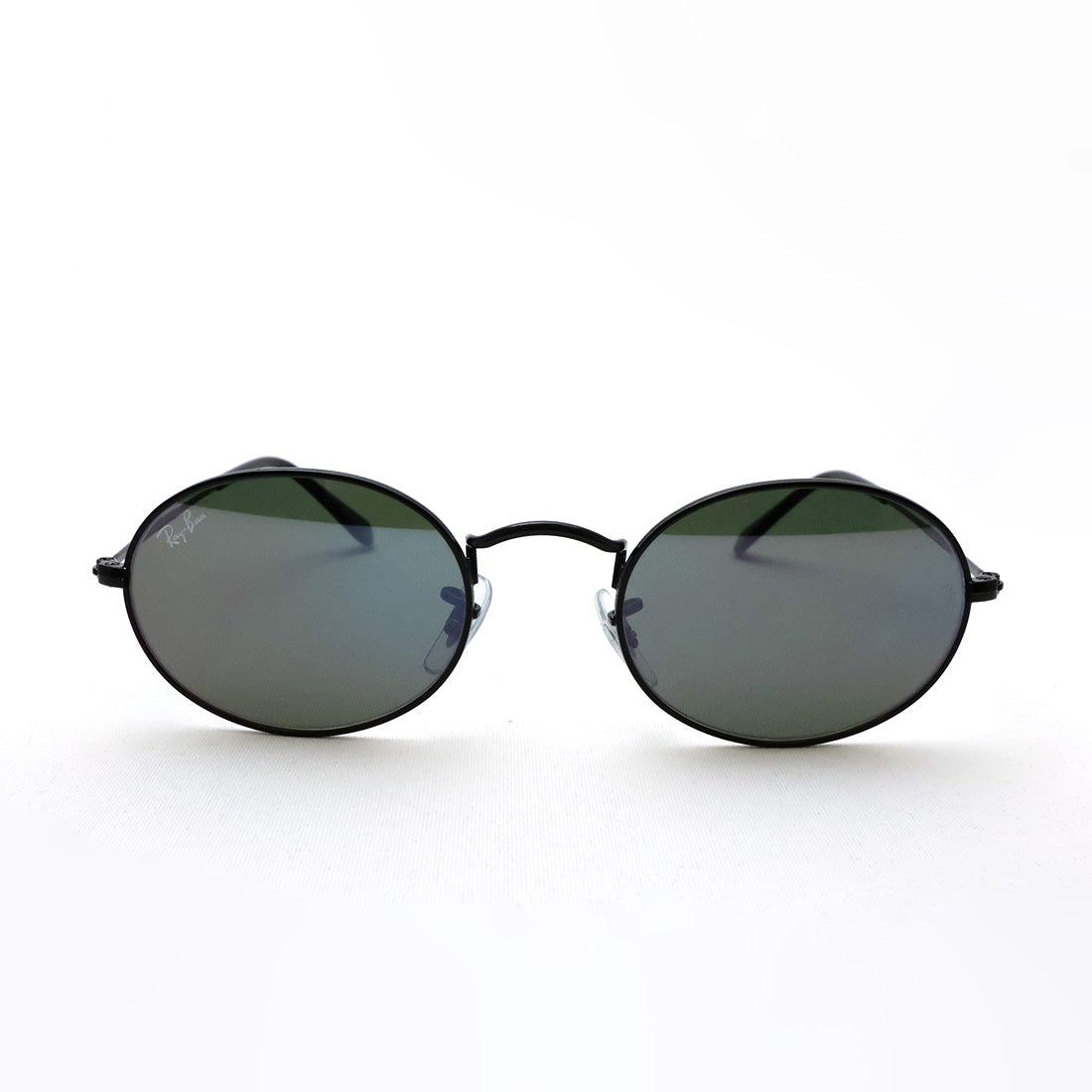 レイバン サングラス Ray-Ban RB3547N 00239 51 ミラー オーバル ブラック系