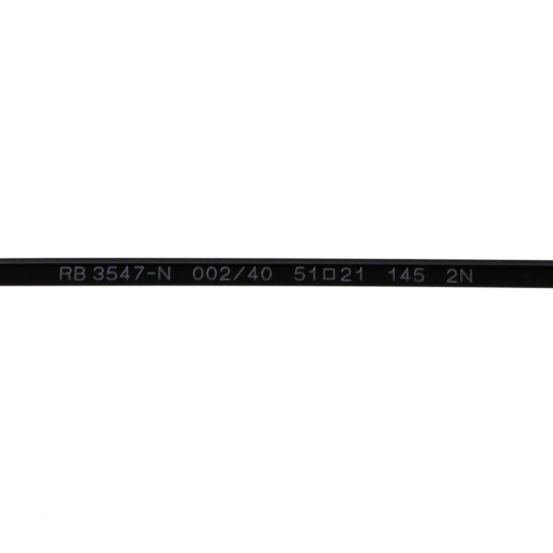 レイバン サングラス Ray-Ban RB3547N 00240 51 ミラー オーバル ブラック系