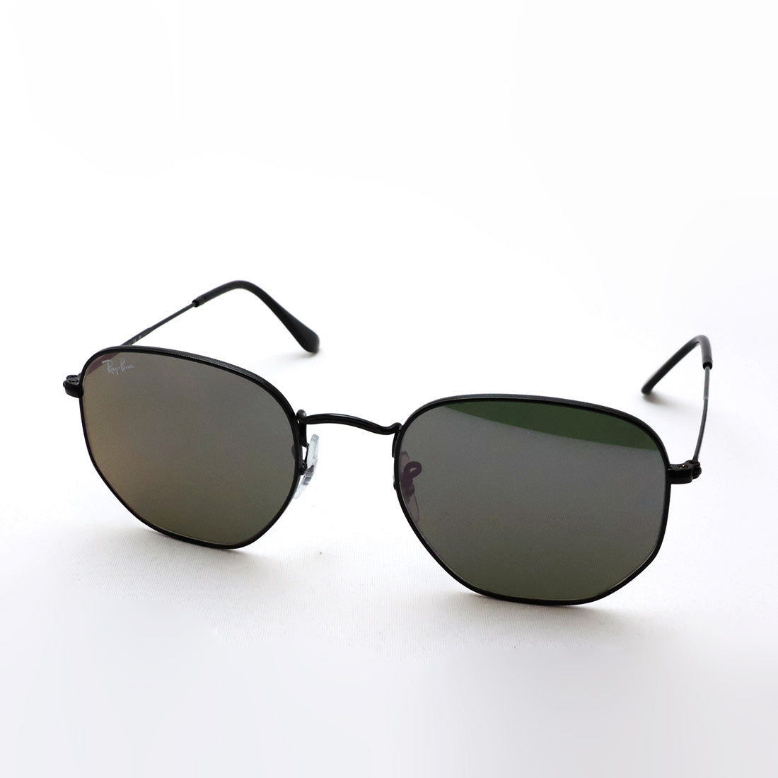 レイバン サングラス Ray-Ban ラウンドヘキサゴナル RB3548N 00239 51 54 ミラー ラウンド ブラック系