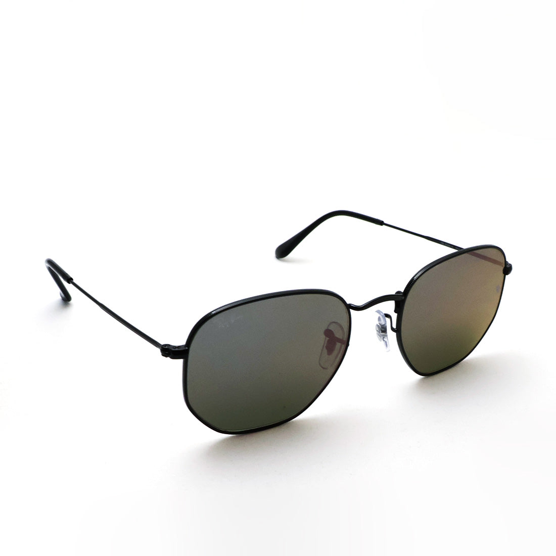 レイバン サングラス Ray-Ban ラウンドヘキサゴナル RB3548N 00239 51 54 ミラー ラウンド ブラック系