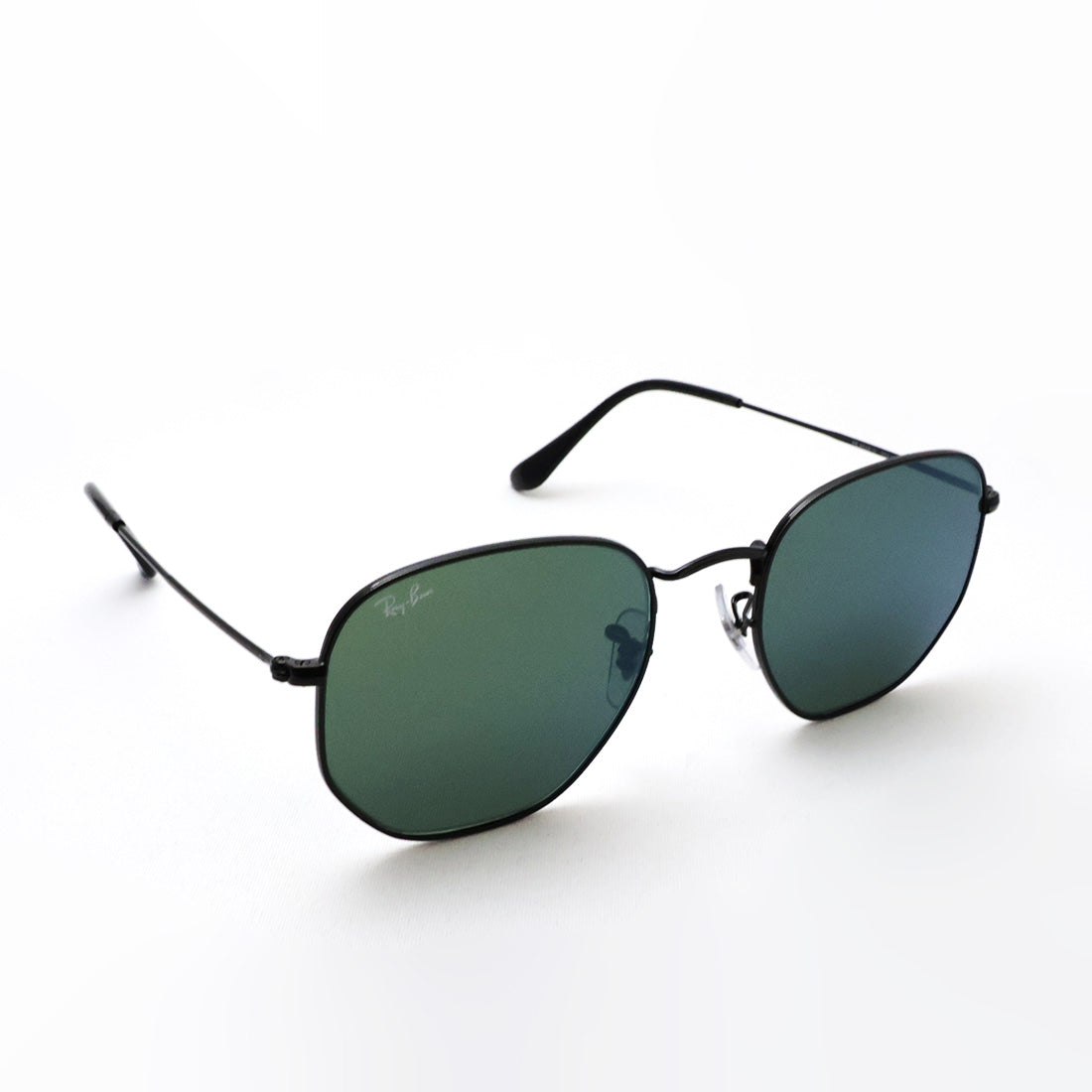 レイバン サングラス Ray-Ban ラウンドヘキサゴナル RB3548N 00268 51 54 ミラー ラウンド ブラック系