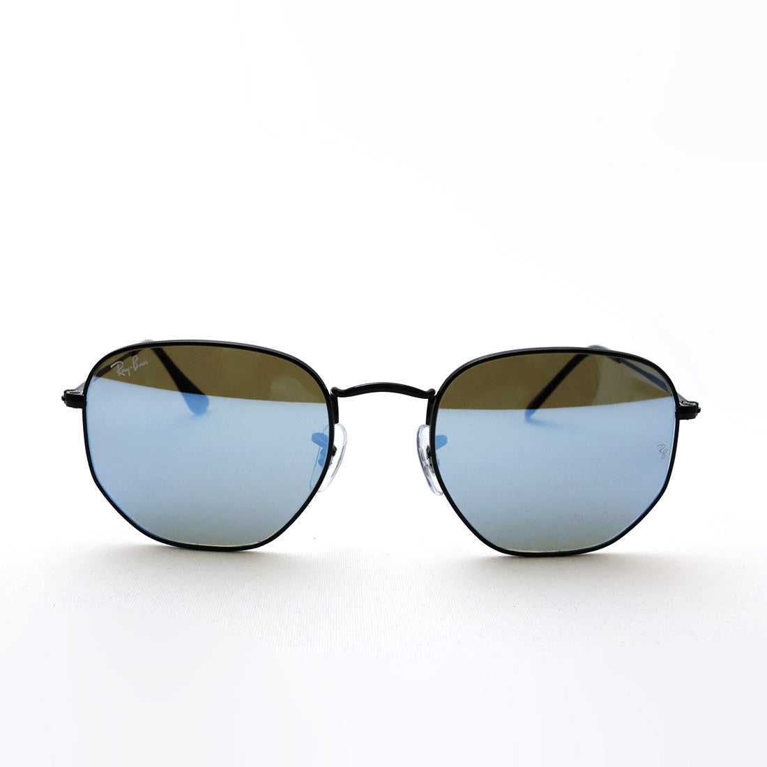 レイバン サングラス Ray-Ban ラウンドヘキサゴナル RB3548N 0028O 51 54 ミラー ラウンド ブラック系