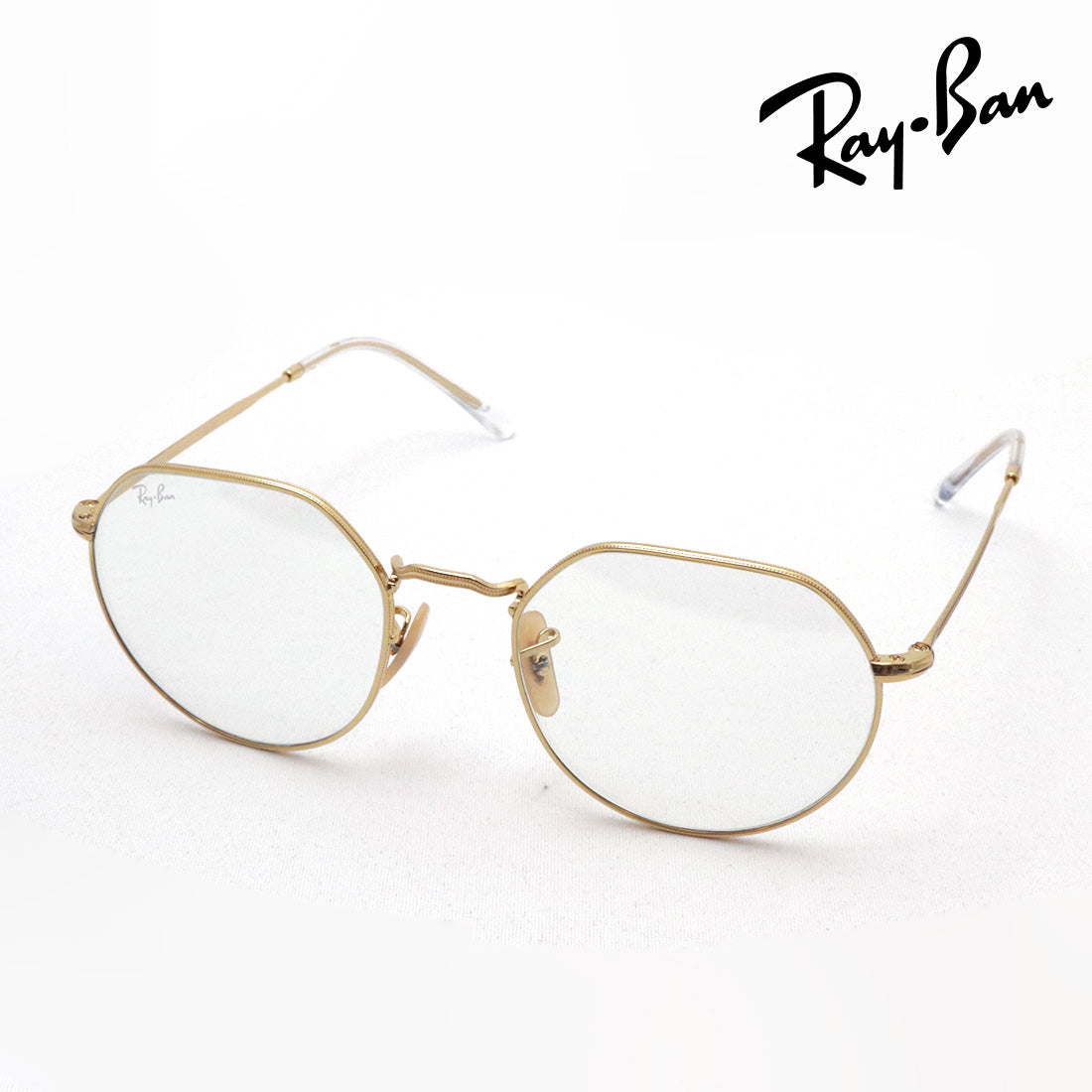 Gafas de sol de atenuación de rayas ray-ban rb3565 001gg