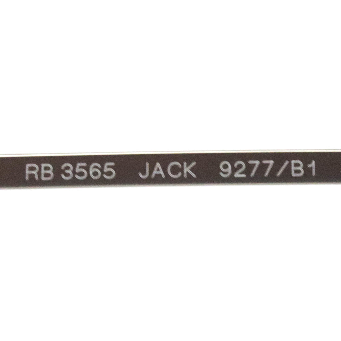 レイバン サングラス Ray-Ban JACK ジャック RB3565 9277B1 53 55 ラウンド