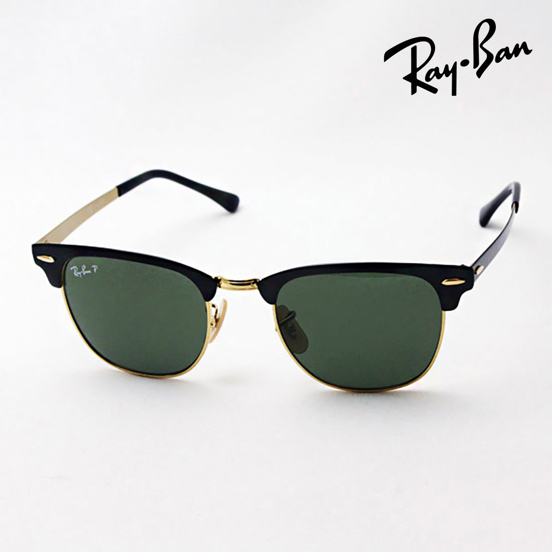 Ray-Ban Polarized Sunglasses Ray-Ban RB3716 18758 Club Master Metal