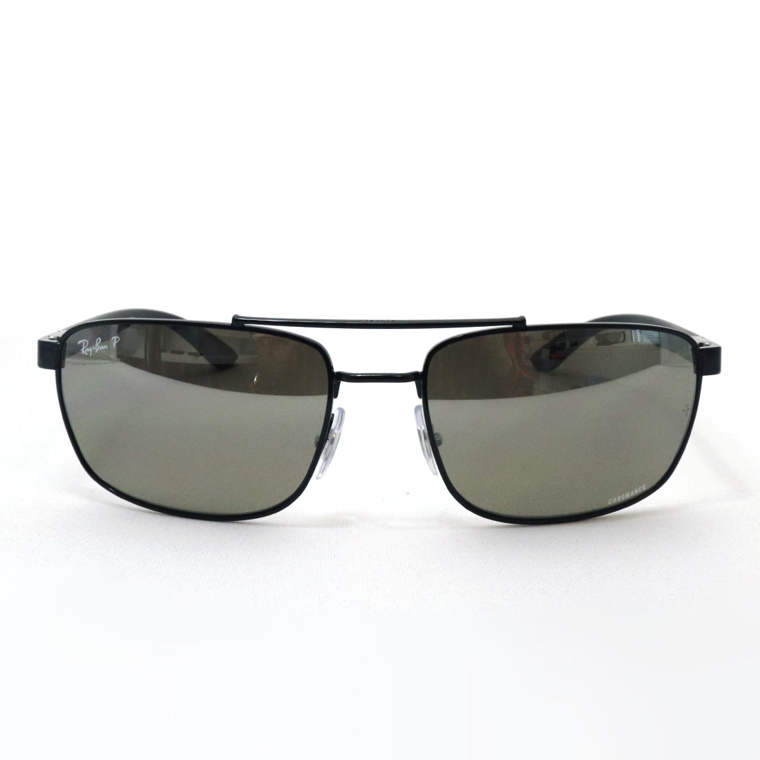 Ray-Ban Polarized Sunglasses Ray-Ban CHROMANCE Romance RB3737CH 0025J 60 Square