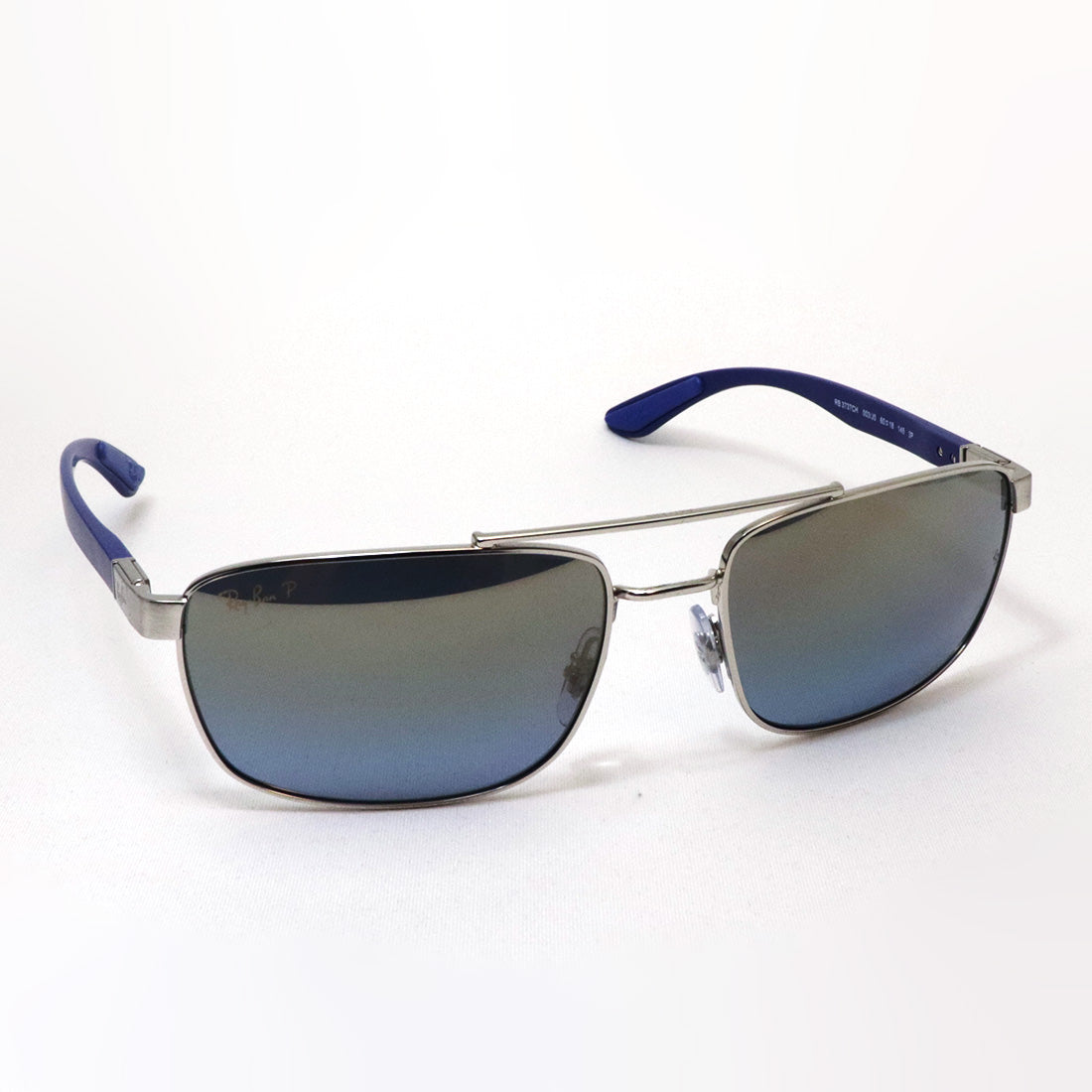 Ray-Ban Polarized Sunglasses Ray-Ban CHROMANCE Romance RB3737CH 003J0 60 Square