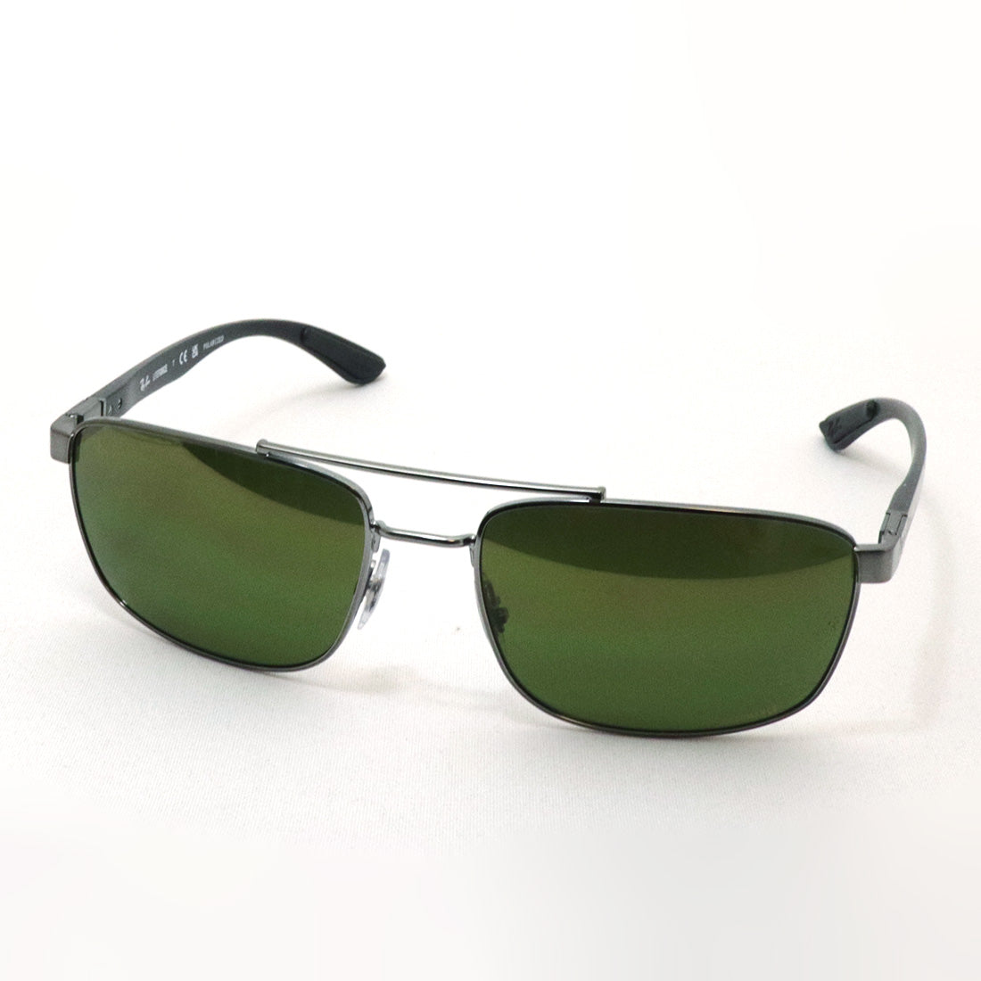 Ray-Ban Polarized Sunglasses Ray-Ban CHROMANCE Romance RB3737CH 0046O 60 Square