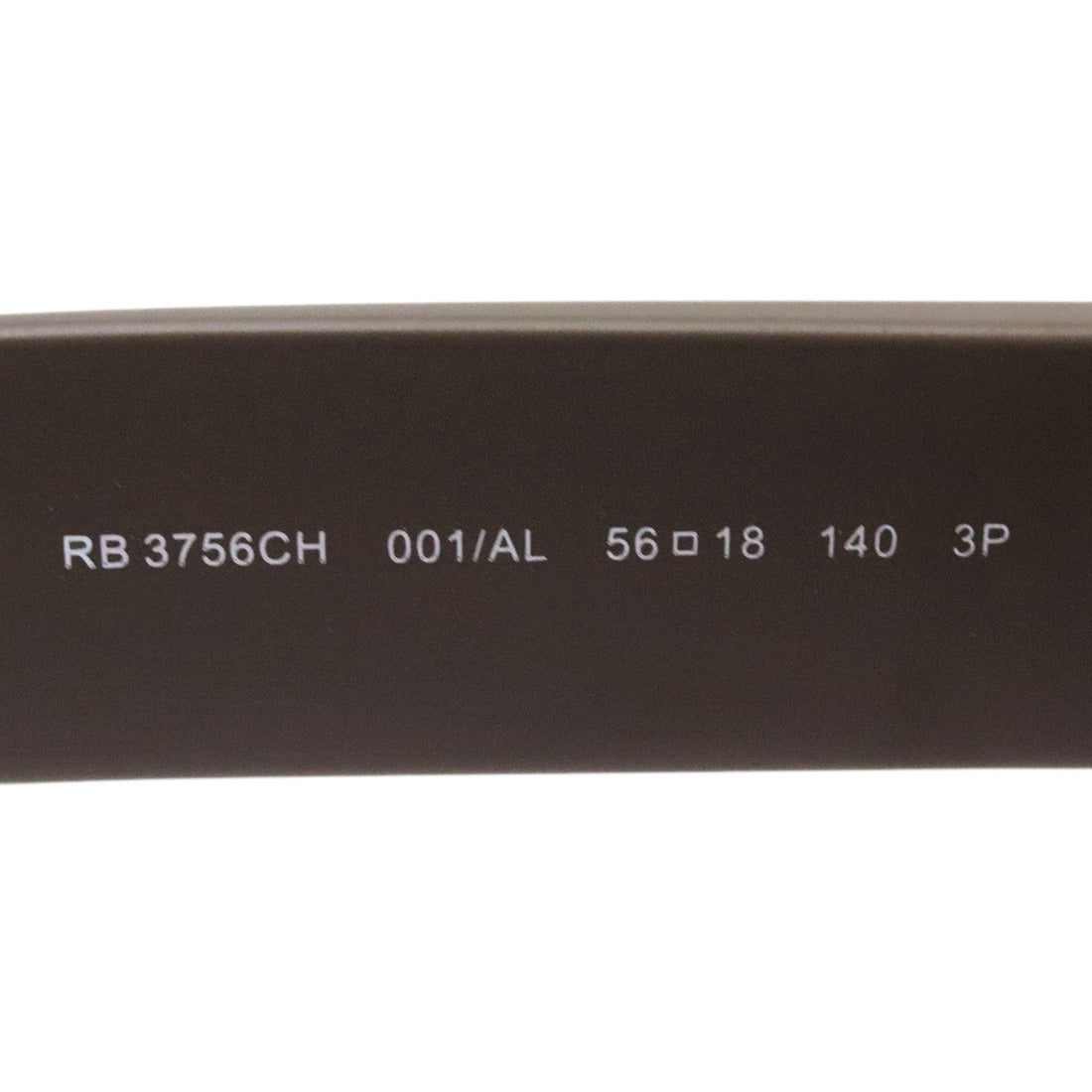 レイバン 偏光サングラス Ray-Ban ロマンス CHROMANCE RB3756CH 001AL 56 59 スクエア
