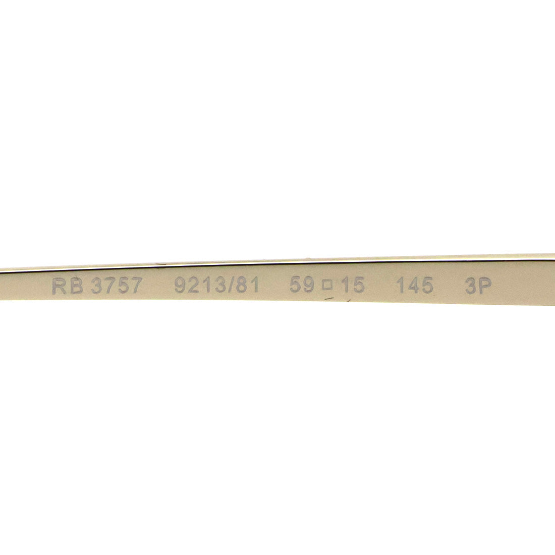 レイバン 偏光サングラス Ray-Ban KAI カイ RB3757 921381 56 59 オーバル ゴールド系