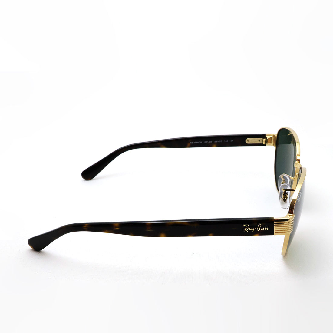 レイバン 偏光サングラス Ray-Ban CHROMANCE クロマンス RB3766CH 001O9 54 56