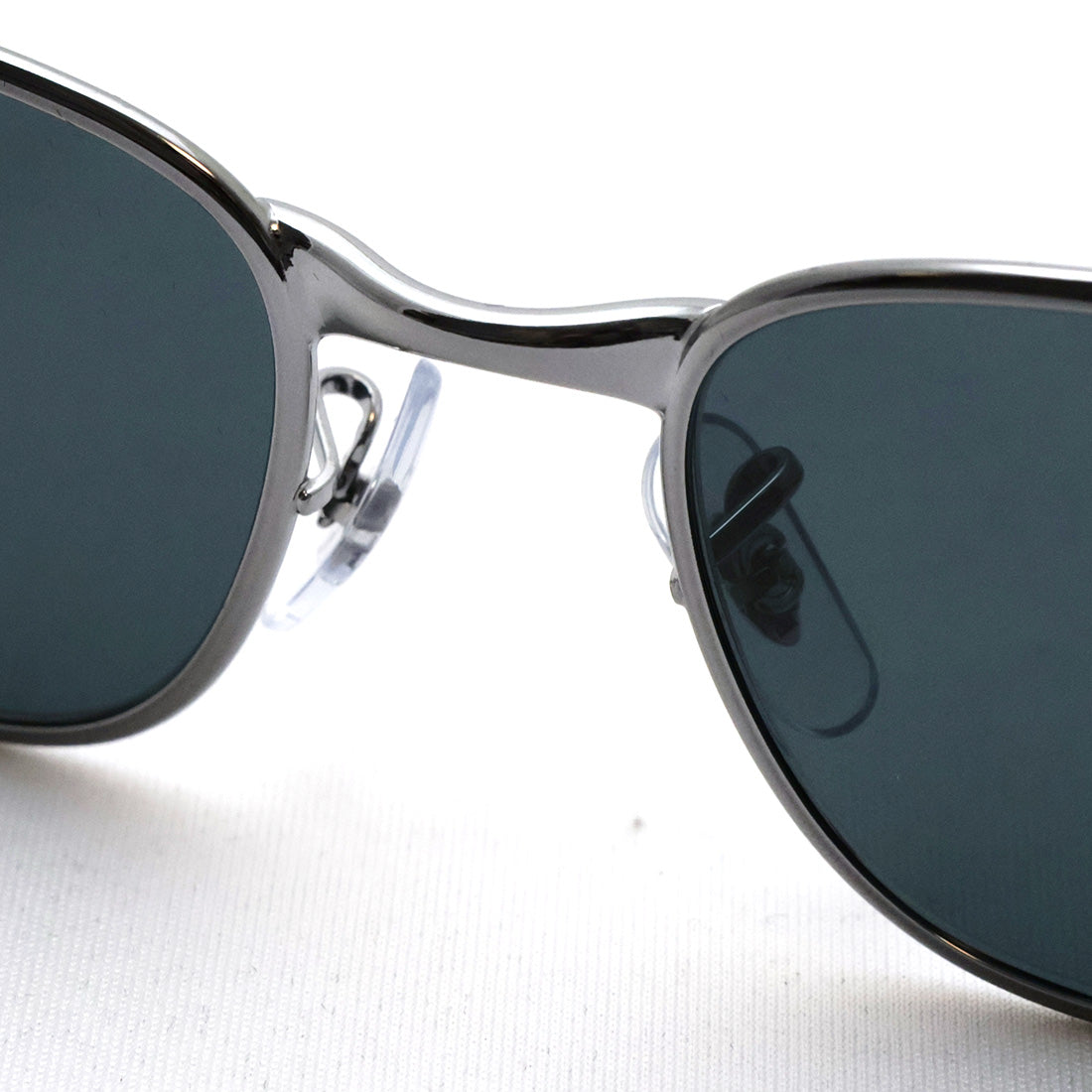 レイバン 偏光サングラス Ray-Ban RB3777 0043R 56 59 幾何学形 スクエア シルバー系