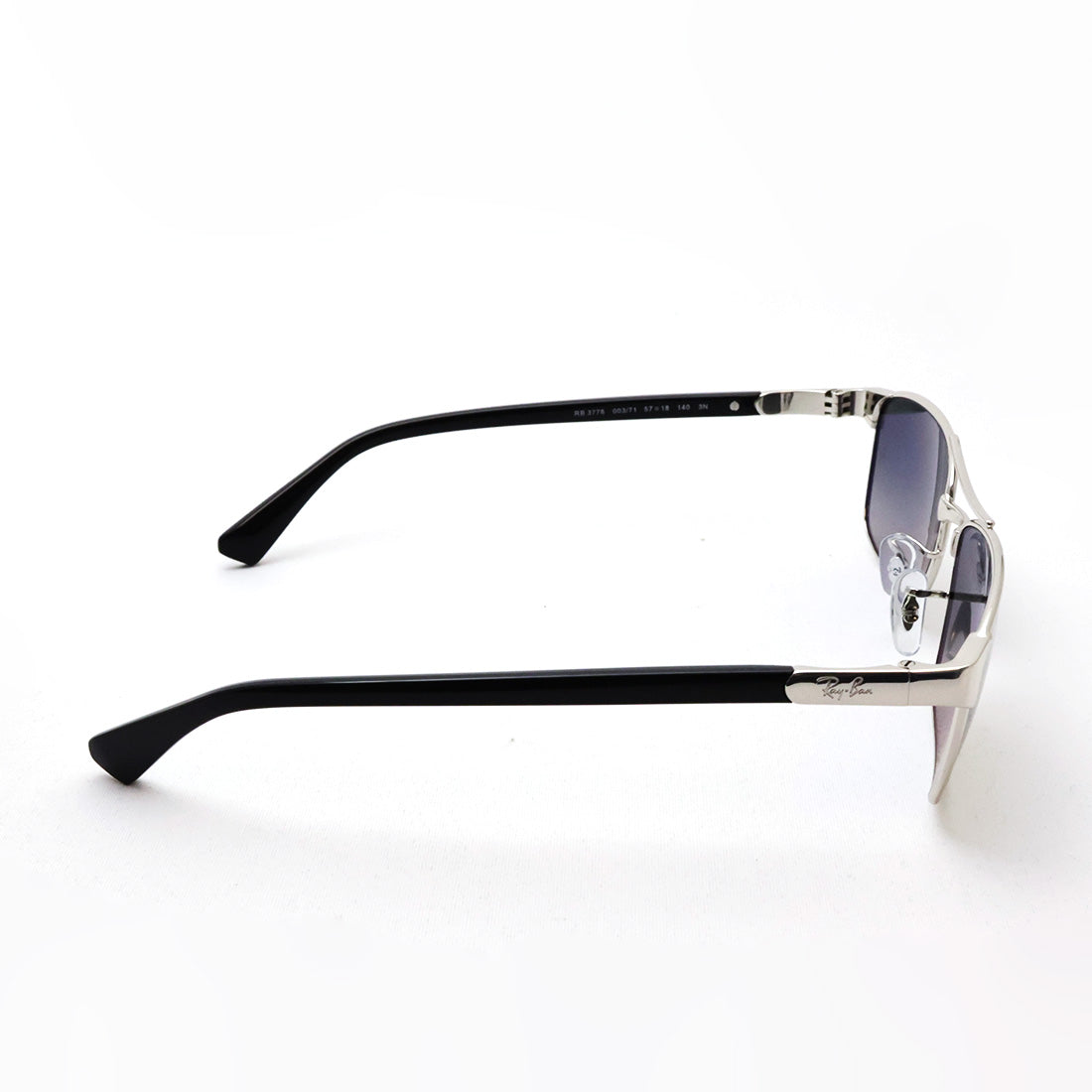 レイバン サングラス Ray-Ban RB3778 00371 57 60 幾何学形 ティアドロップ シルバー系