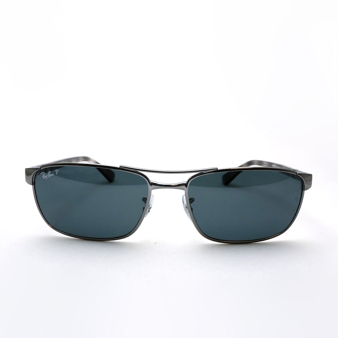 レイバン 偏光サングラス Ray-Ban RB3778 0043R 57 60 幾何学形 ティアドロップ シルバー系