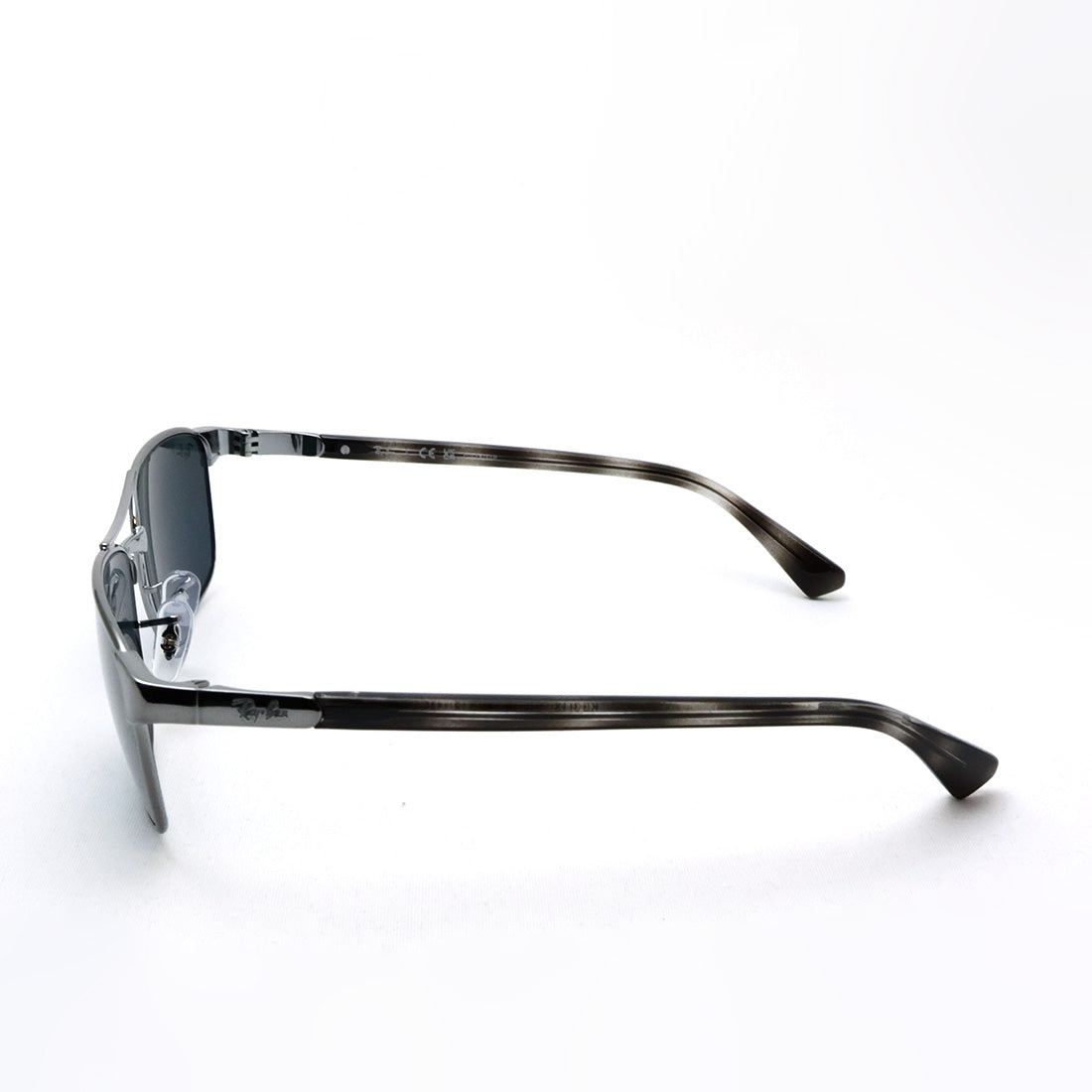 レイバン 偏光サングラス Ray-Ban RB3778 0043R 57 60 幾何学形 ティアドロップ シルバー系
