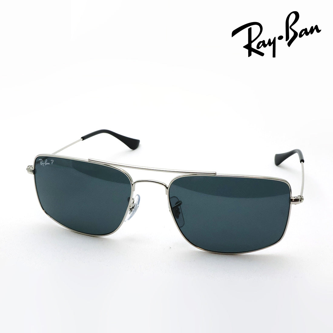 レイバン 偏光サングラス Ray-Ban RB3779 0033R 56 59 Explorer 3 スクエア シルバー系