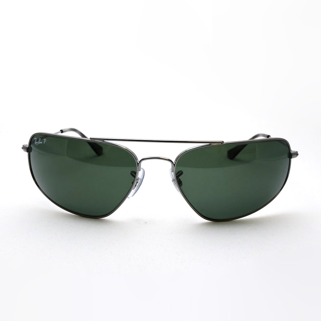 レイバン 偏光サングラス Ray-Ban RB3780 00458 63 スクエア シルバー系