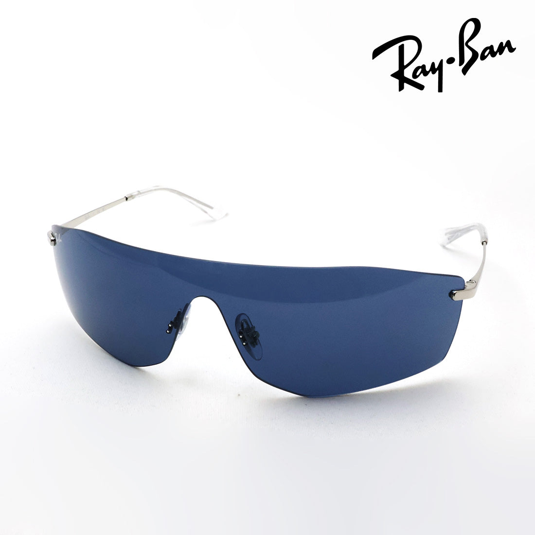 レイバン サングラス Ray-Ban RB3781 00380 41 Alix リムレス フルレンズ スクエア シルバー系