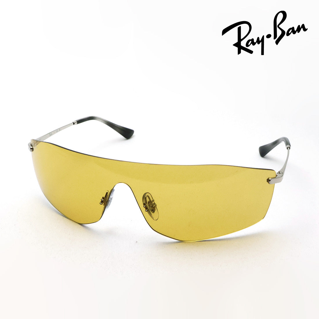 レイバン サングラス Ray-Ban RB3781 00385 41 Alix リムレス フルレンズ スクエア シルバー系