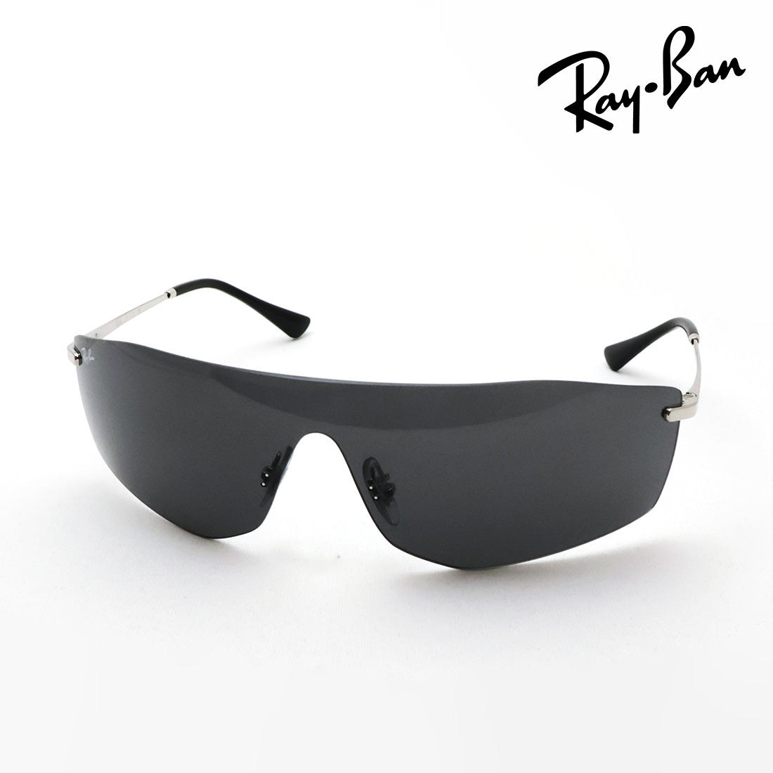 レイバン サングラス Ray-Ban RB3781 00387 41 Alix リムレス フルレンズ スクエア シルバー系