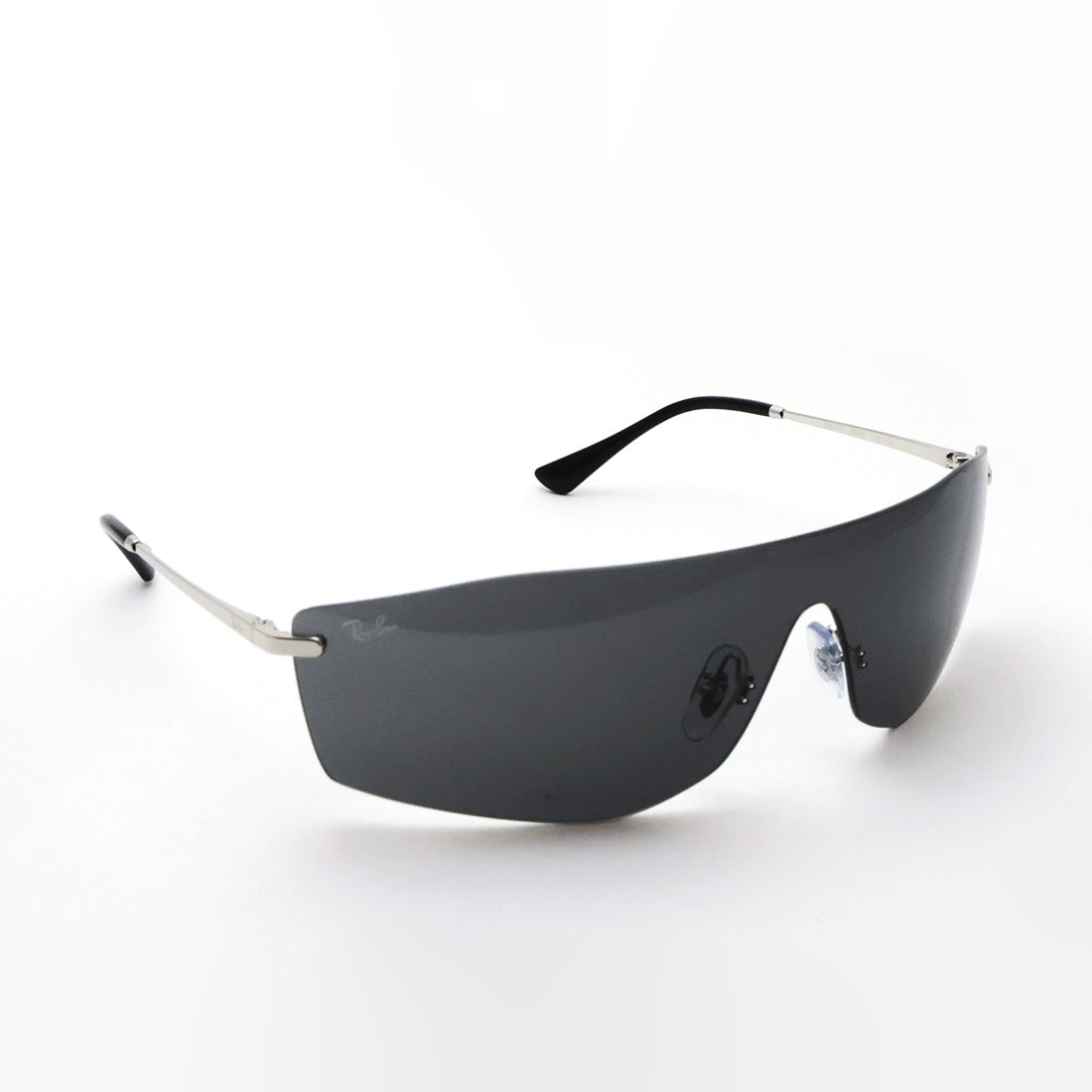 レイバン サングラス Ray-Ban RB3781 00387 41 Alix リムレス フルレンズ スクエア シルバー系