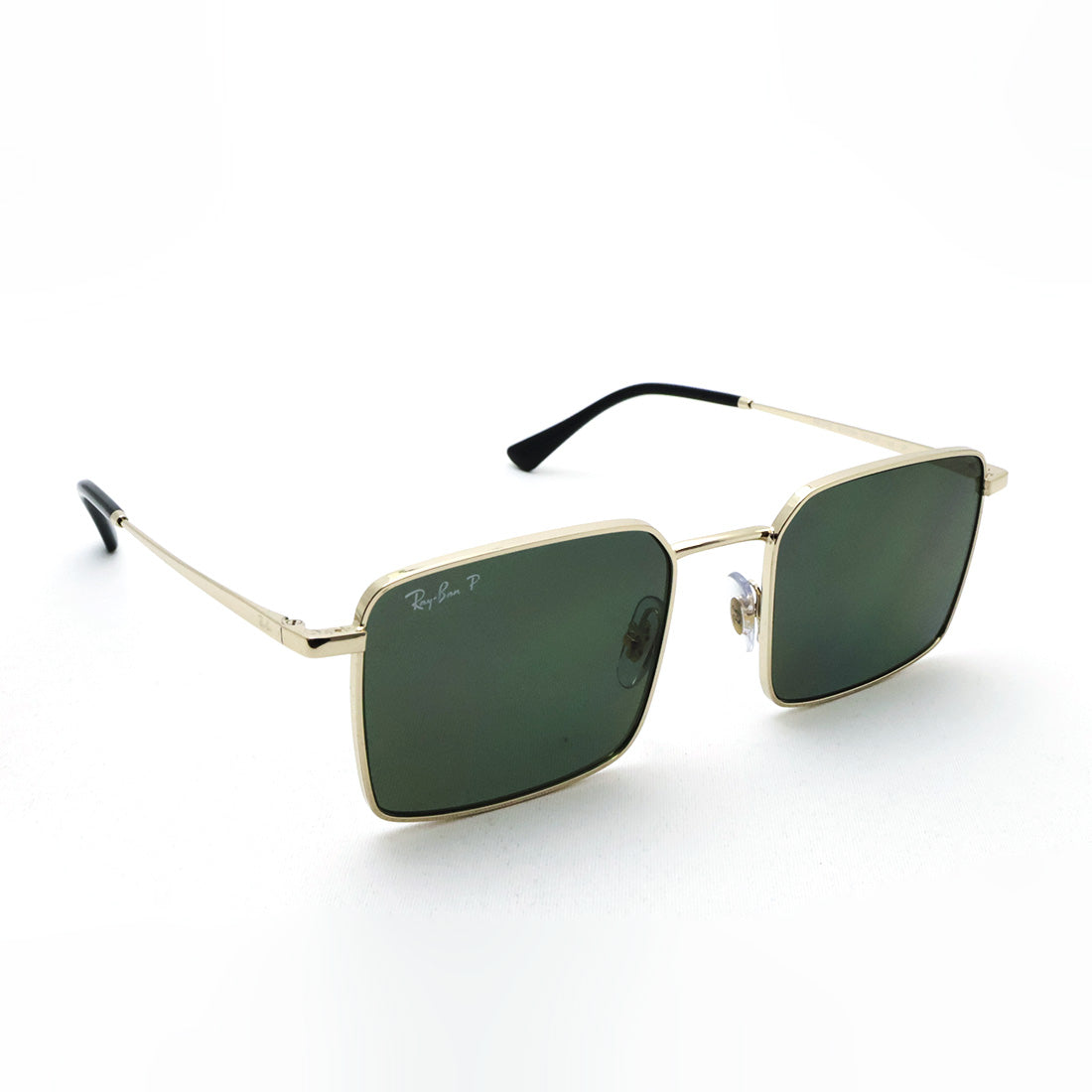 レイバン 偏光サングラス Ray-Ban RB3782 92139A 50 53 バイオベース スクエア ゴールド系