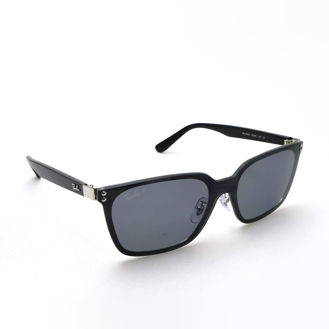 レイバン 偏光サングラス Ray-Ban RB3784D 00381 45 スクエア シルバー系