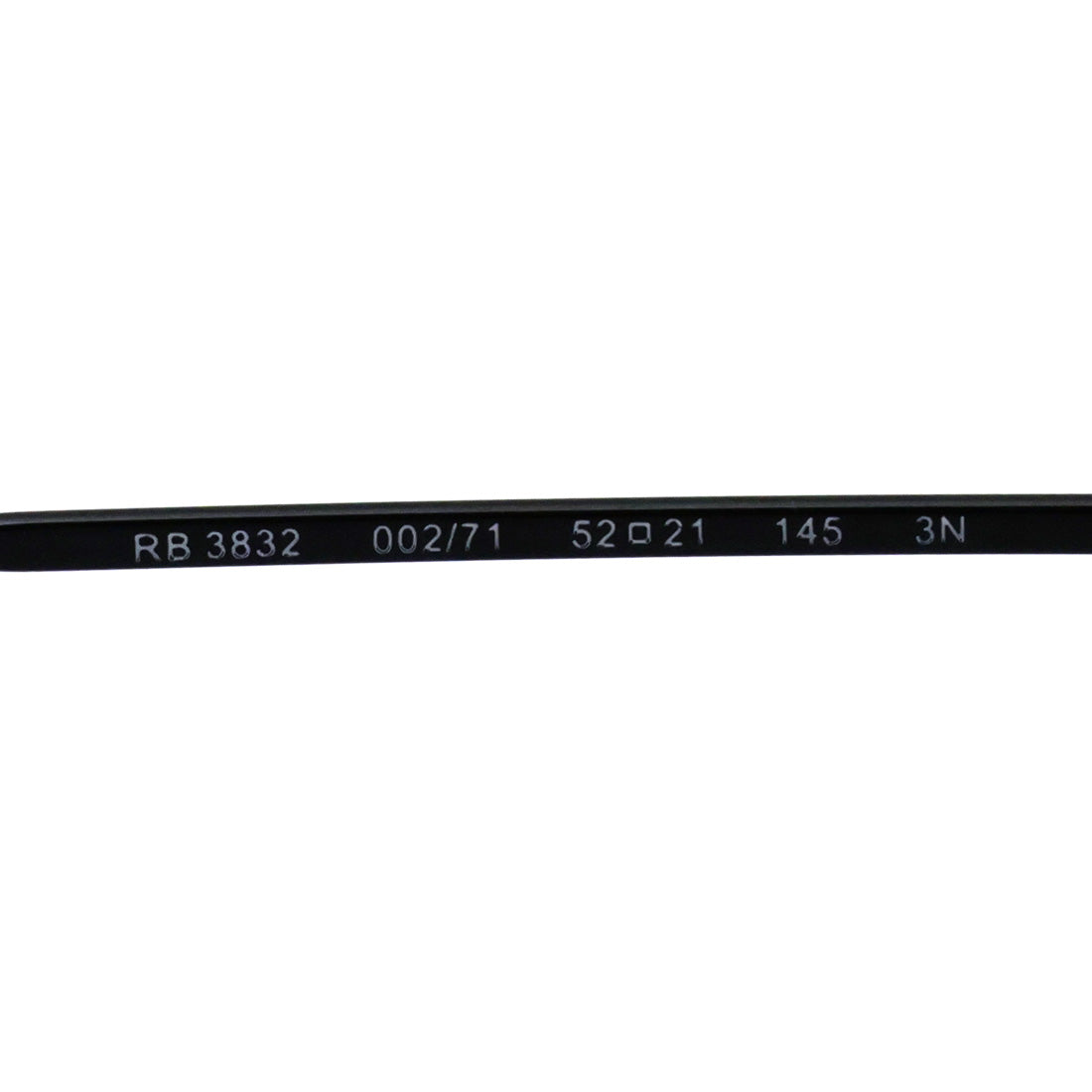 レイバン サングラス Ray-Ban RB3832 00271 52 55