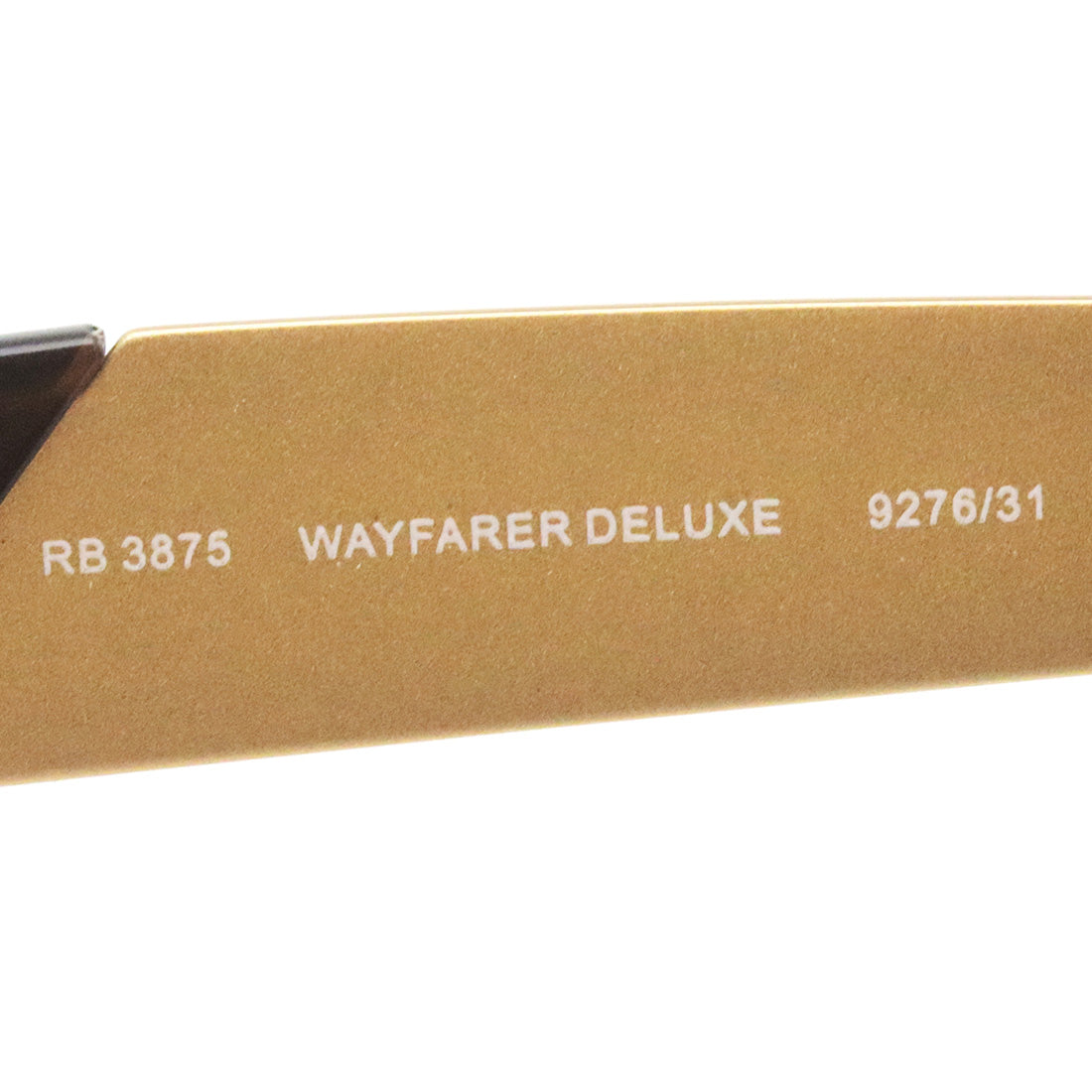 Ray-Ban Sunglasses Ray-Ban WAYFARER DELUXE Wayfarer Deluxe RB3875 927631 53 56 Square