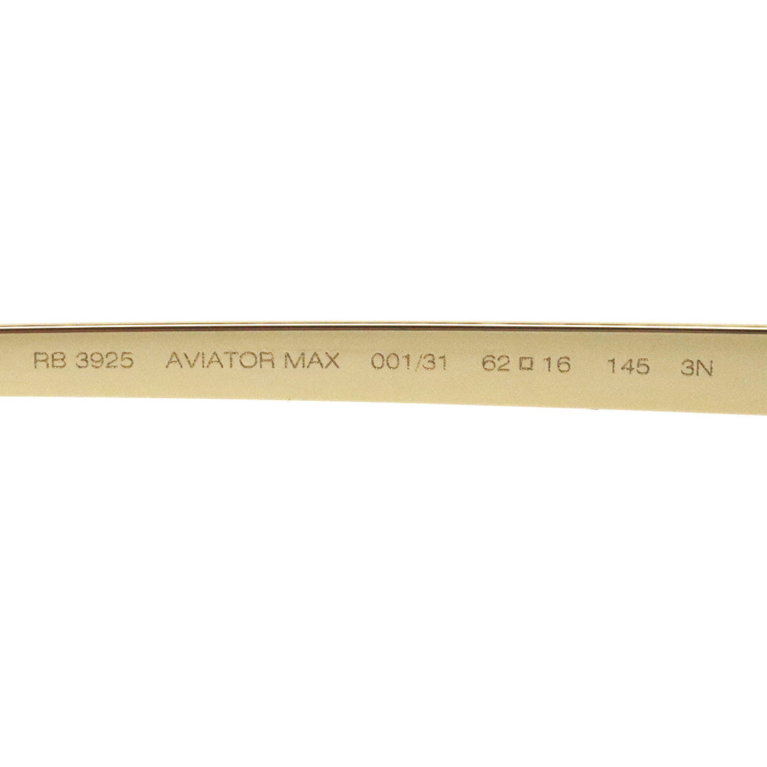 レイバン サングラス AVIATOR MAX アビエーター マックス Ray-Ban RB3925 00131 58 62