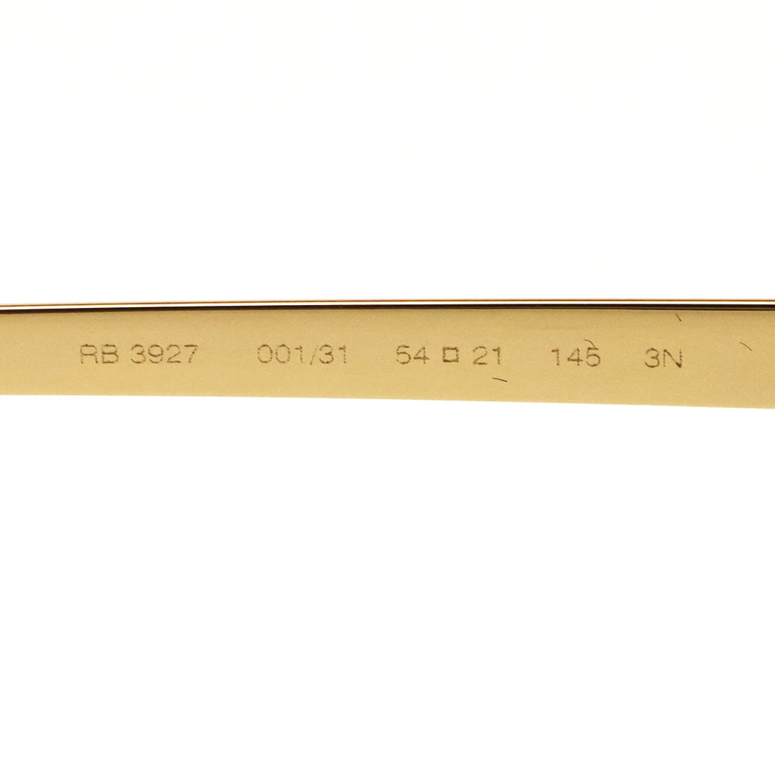 レイバン サングラス Ray-Ban RB3927 00131 54 A$AP ROCKY スクエア ゴールド系