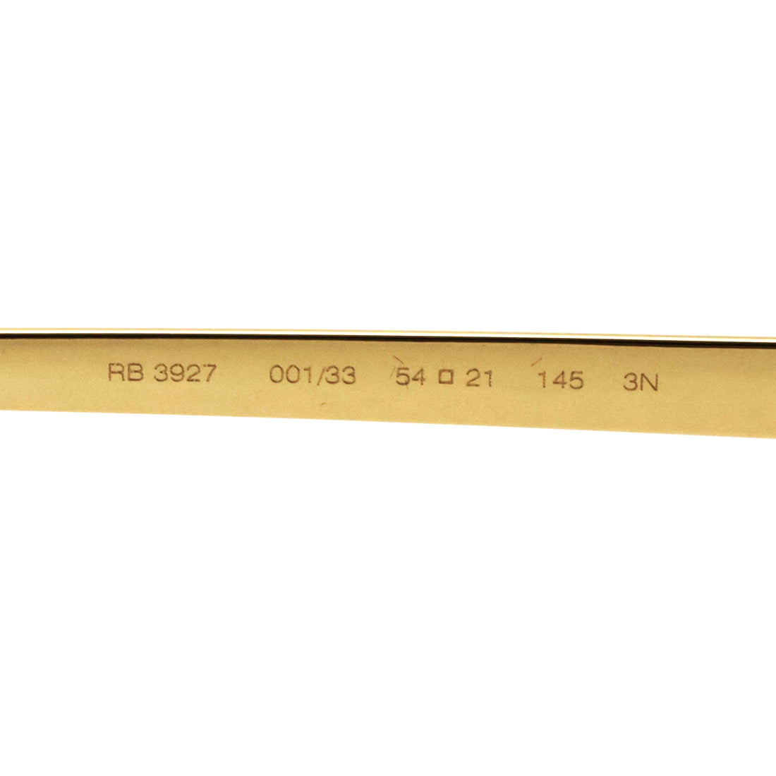 レイバン サングラス Ray-Ban RB3927 00133 54 A$AP ROCKY スクエア ゴールド系