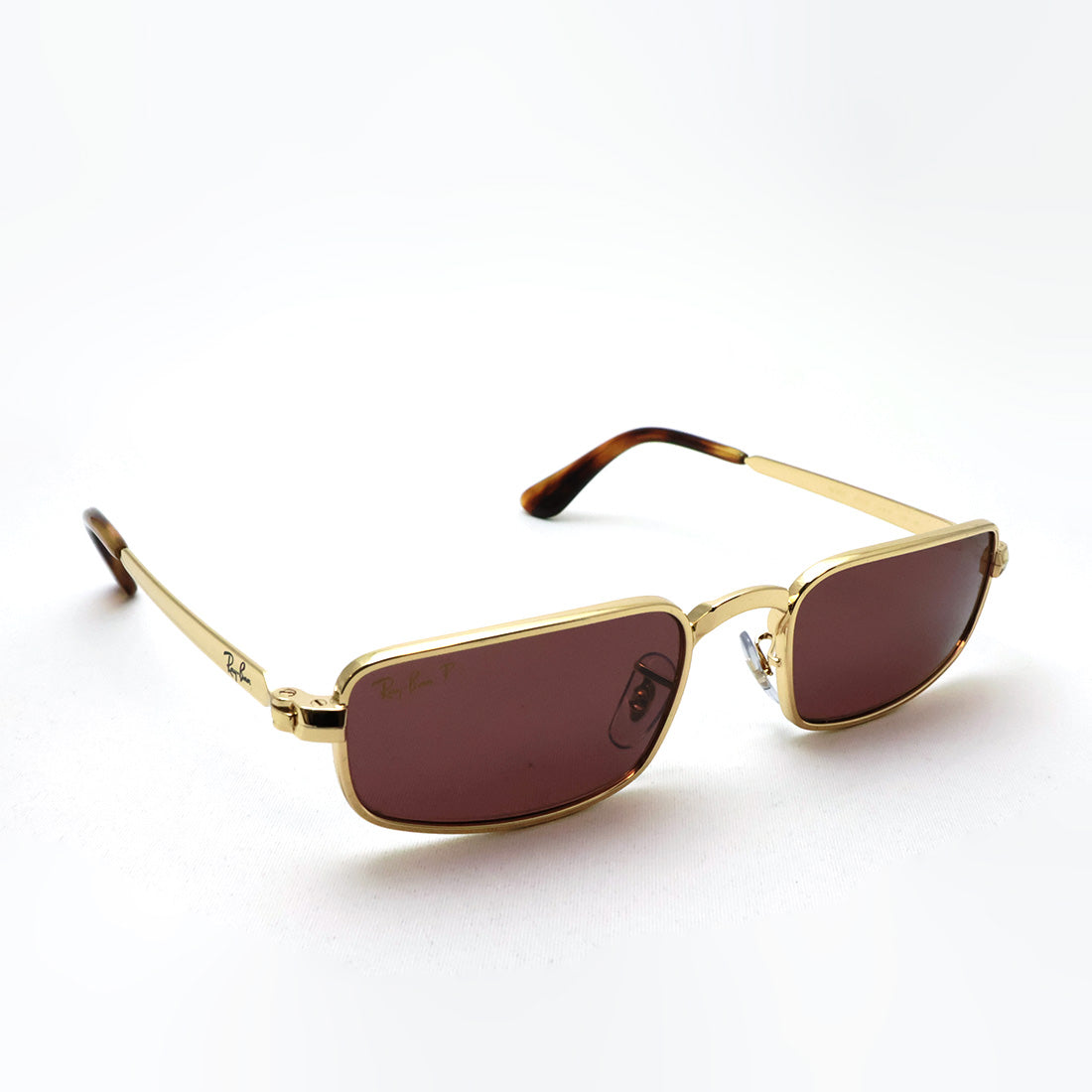 レイバン 偏光サングラス Ray-Ban RB3927 001AF 54 A$AP ROCKY スクエア ゴールド系