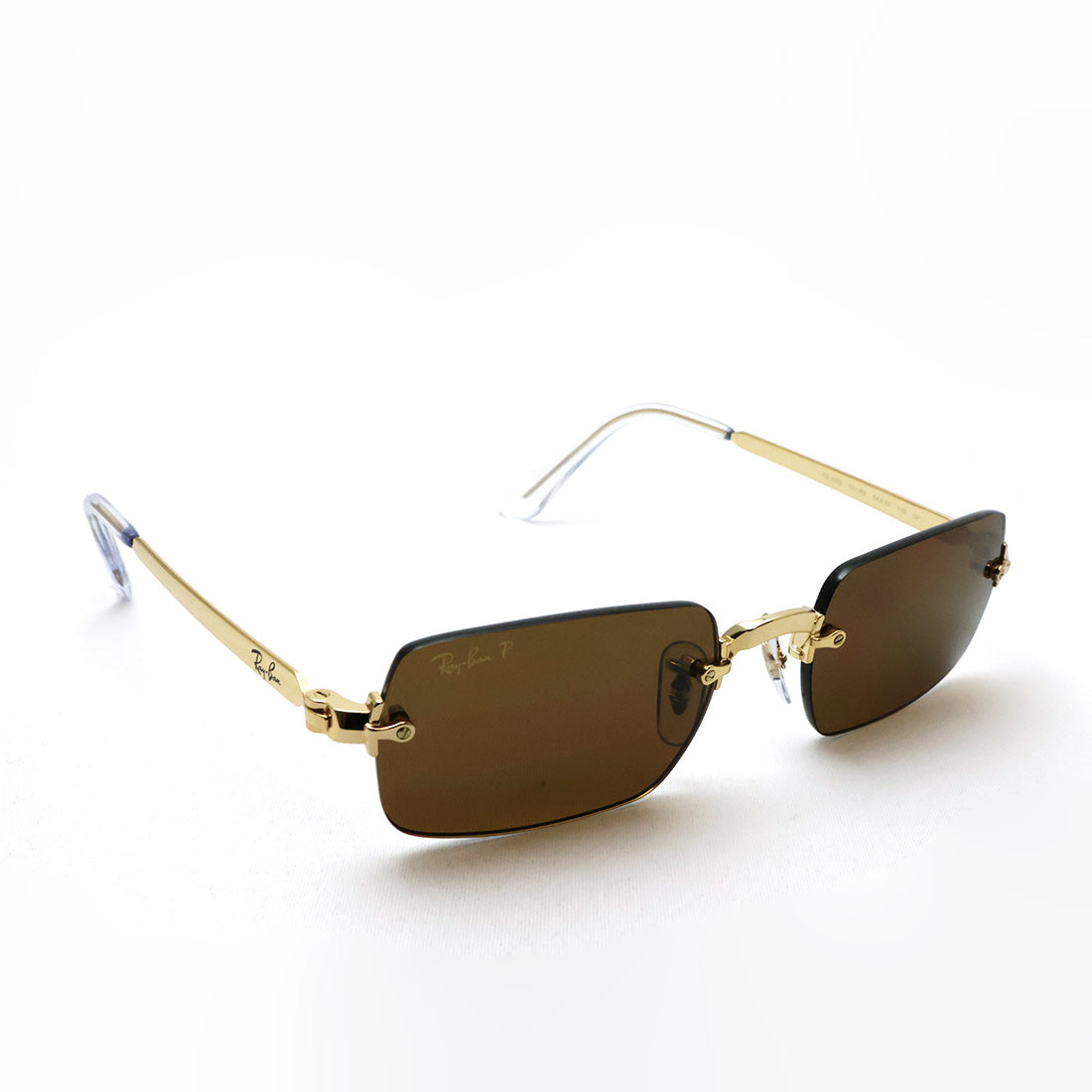 レイバン 偏光サングラス Ray-Ban RB3928 00183 54 A$AP ROCKY リムレス スクエア ゴールド系